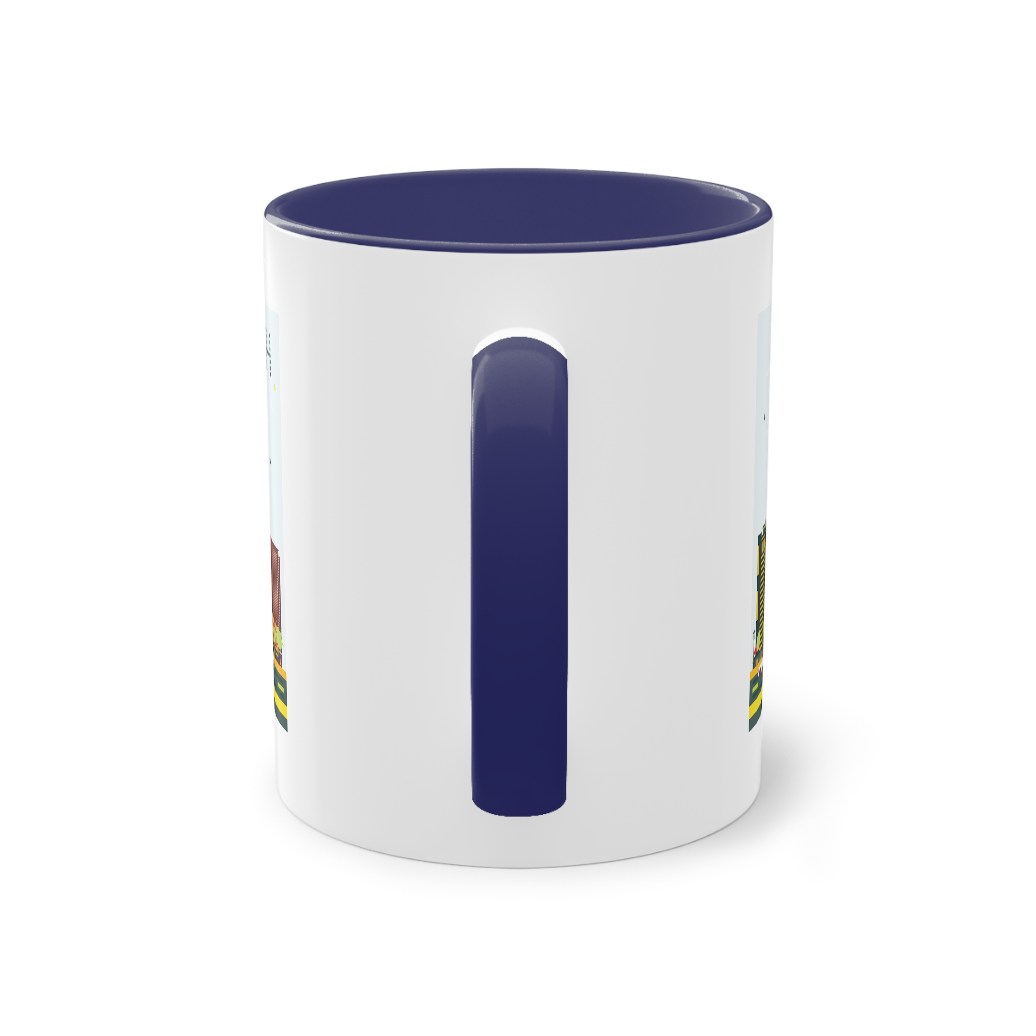 Jeddah Color Two Tone Coffee Mug 11oz - Image 42