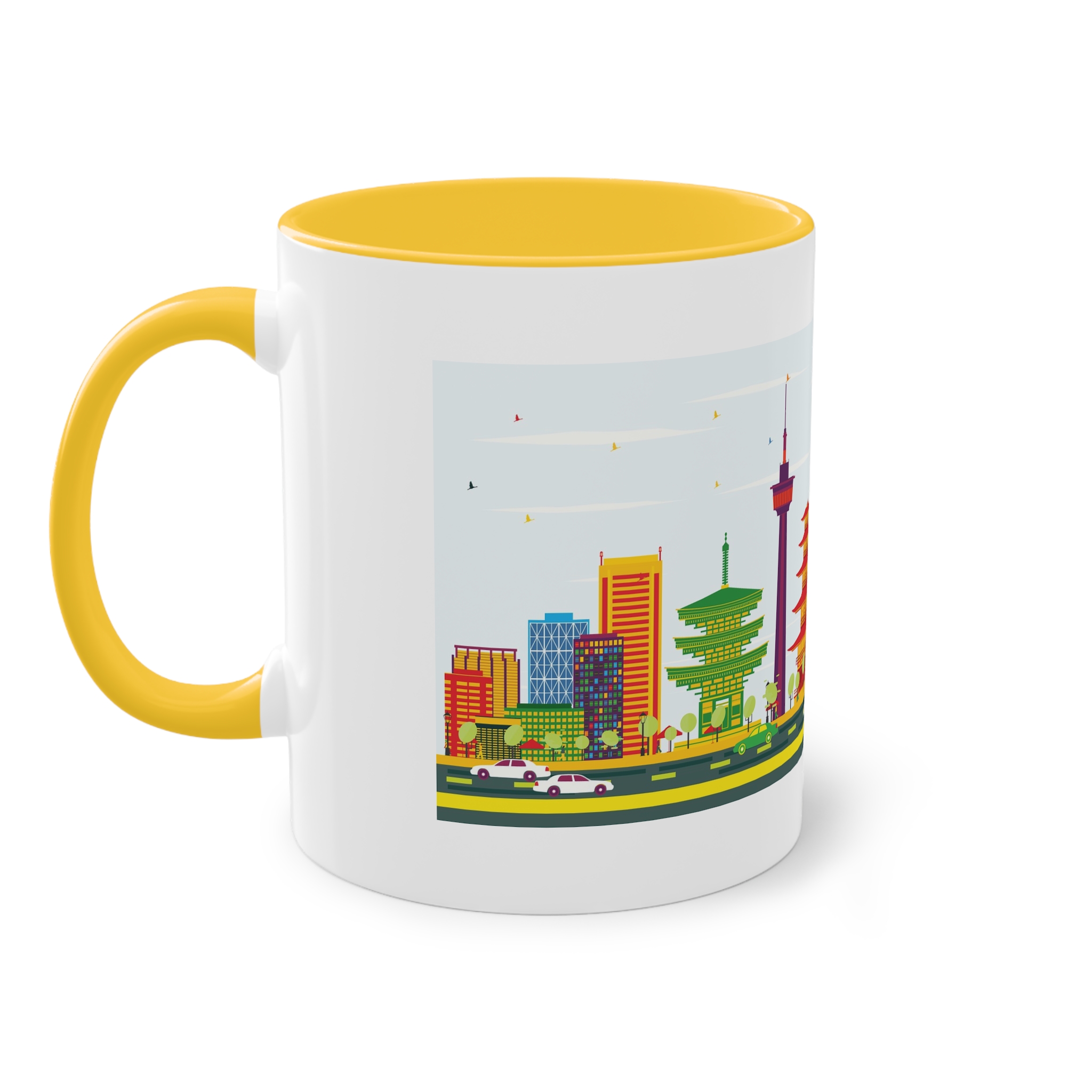 Kyoto Color Two Tone Coffee Mug 11oz - Image 19