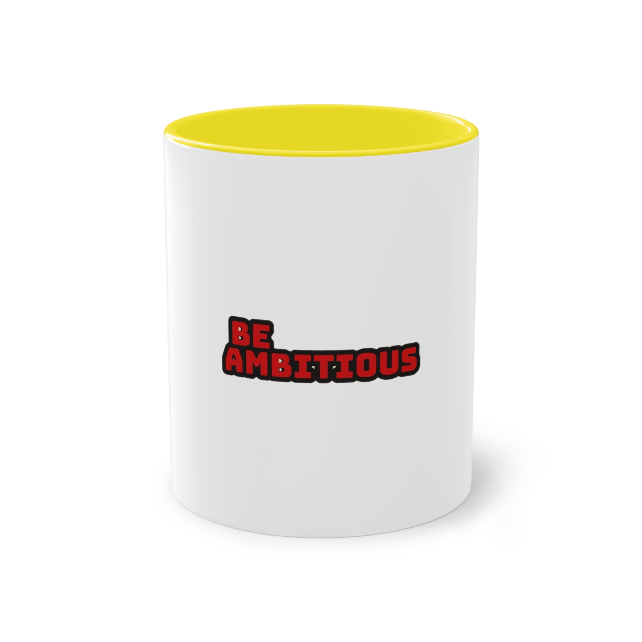 Be Ambitious Two Tone Coffee Mug 11oz - Image 21