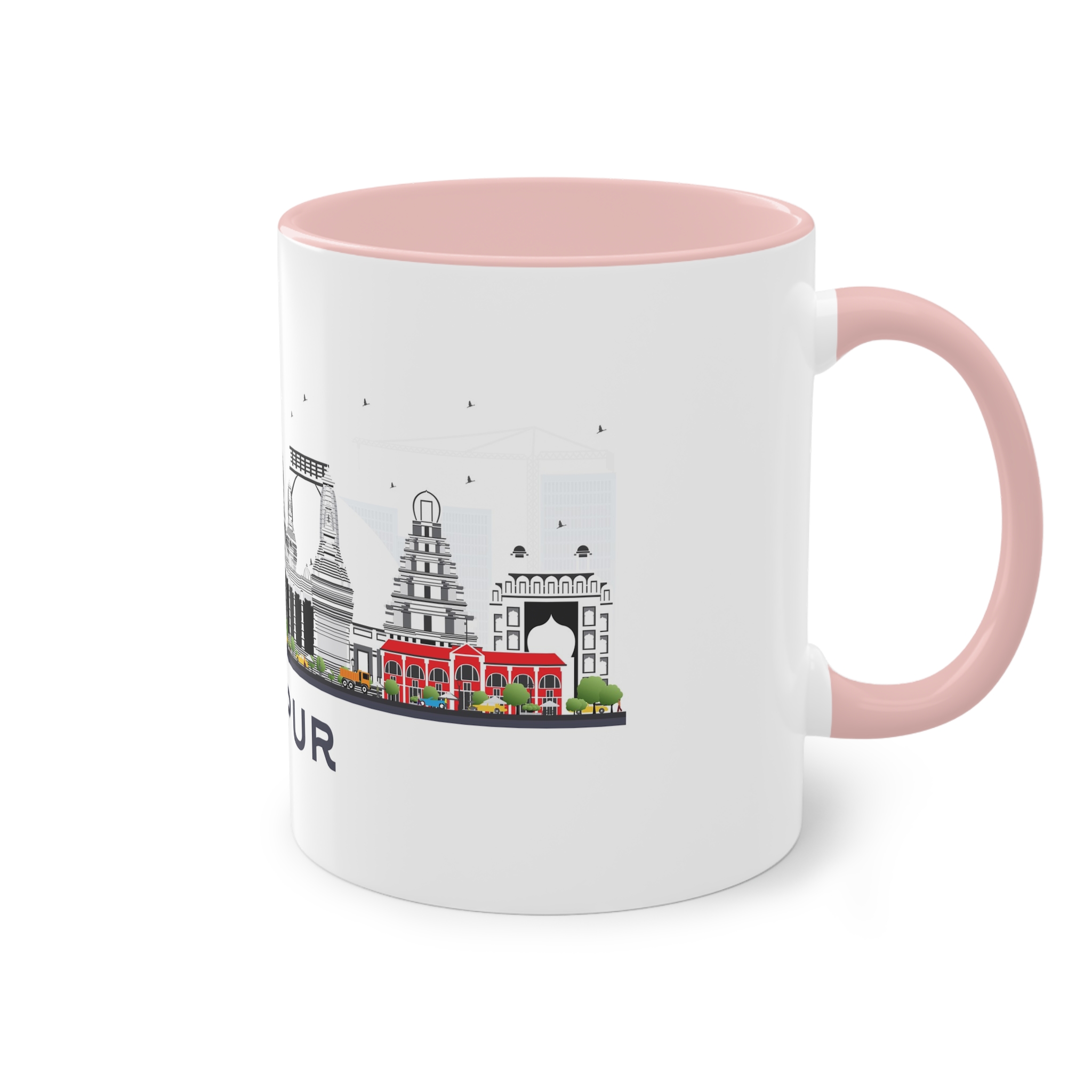 Nagpur Isolated Two Tone Coffee Mug 11oz - Image 48