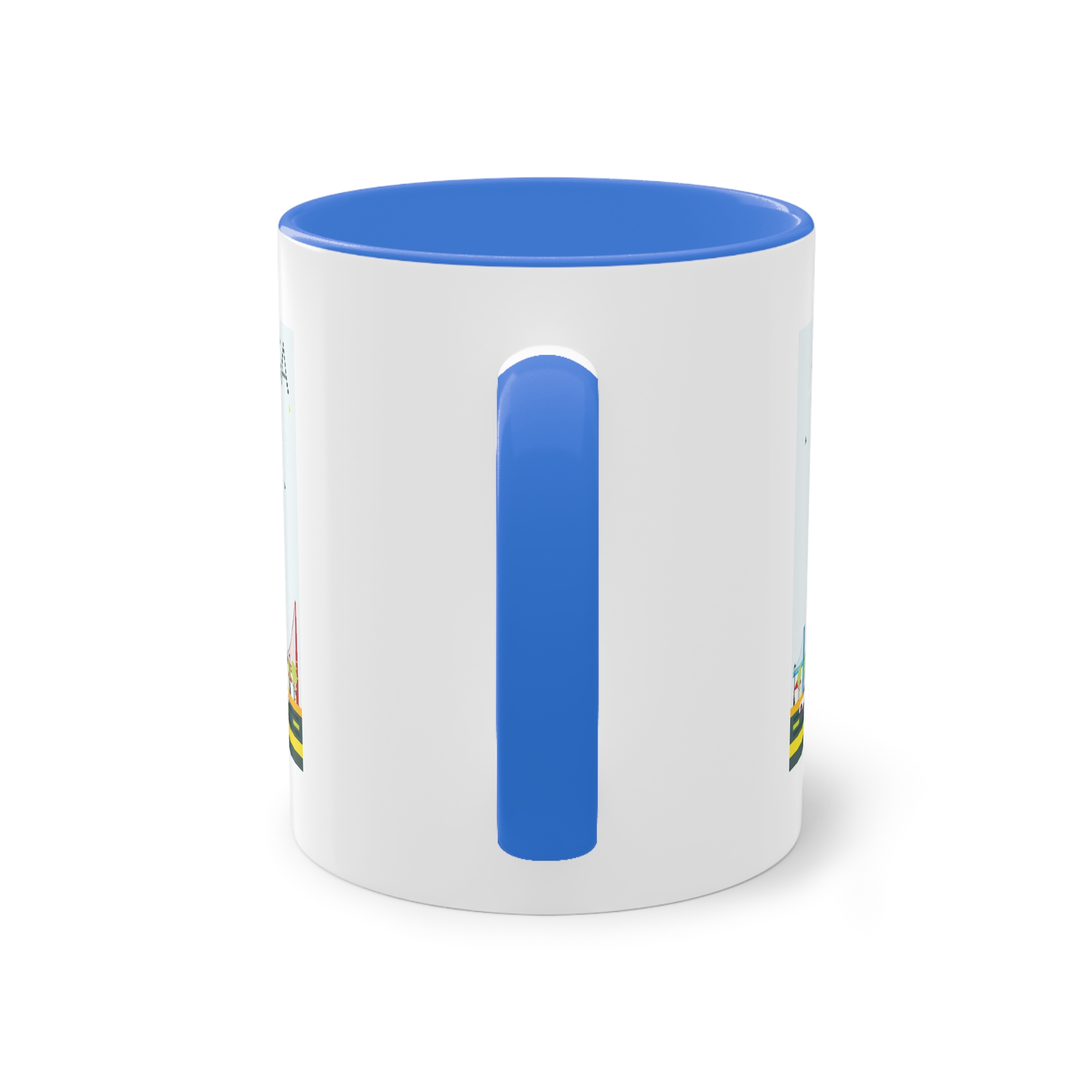Usa Color Two Tone Coffee Mug 11oz - Image 38
