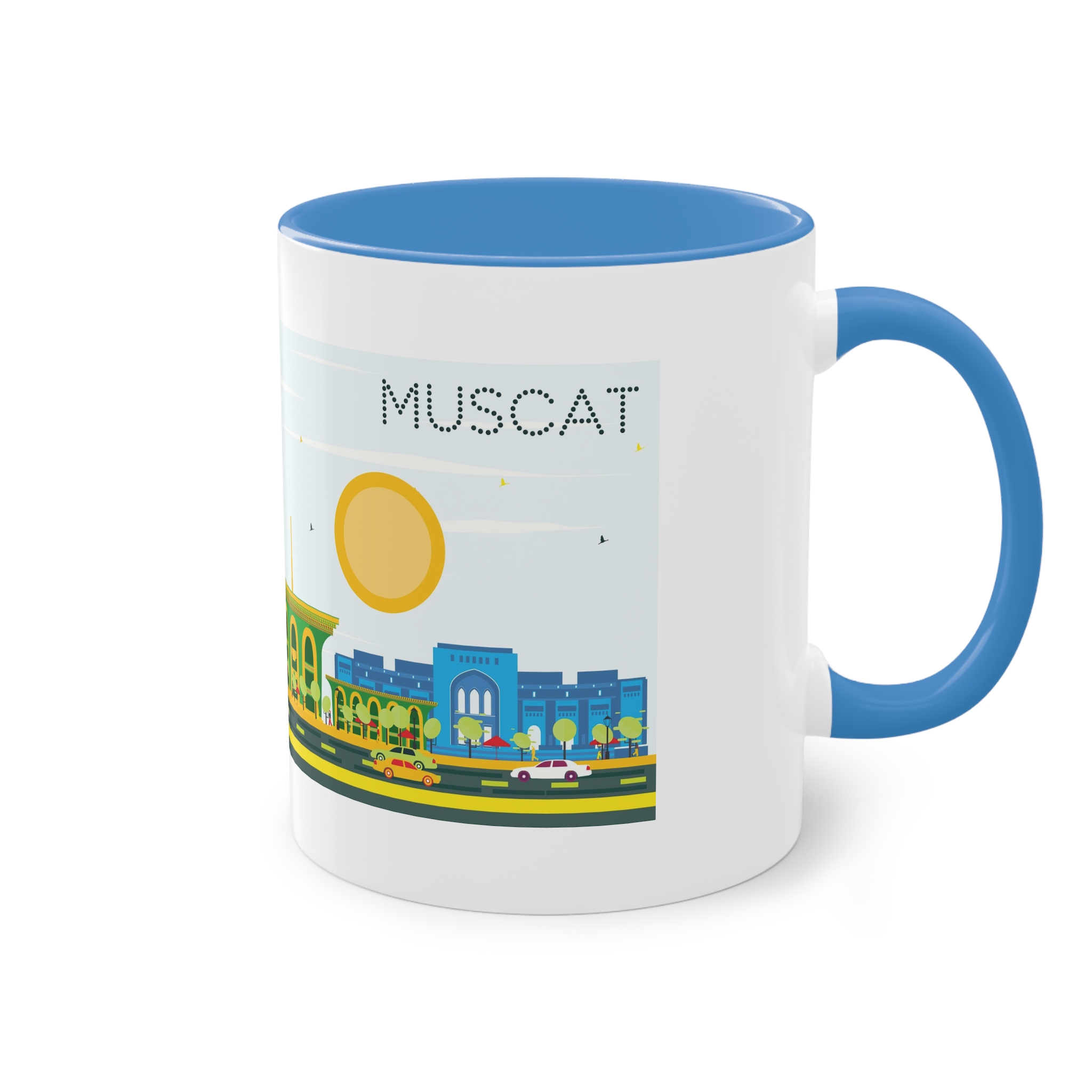 Muscat Color Two Tone Coffee Mug 11oz - Image 36