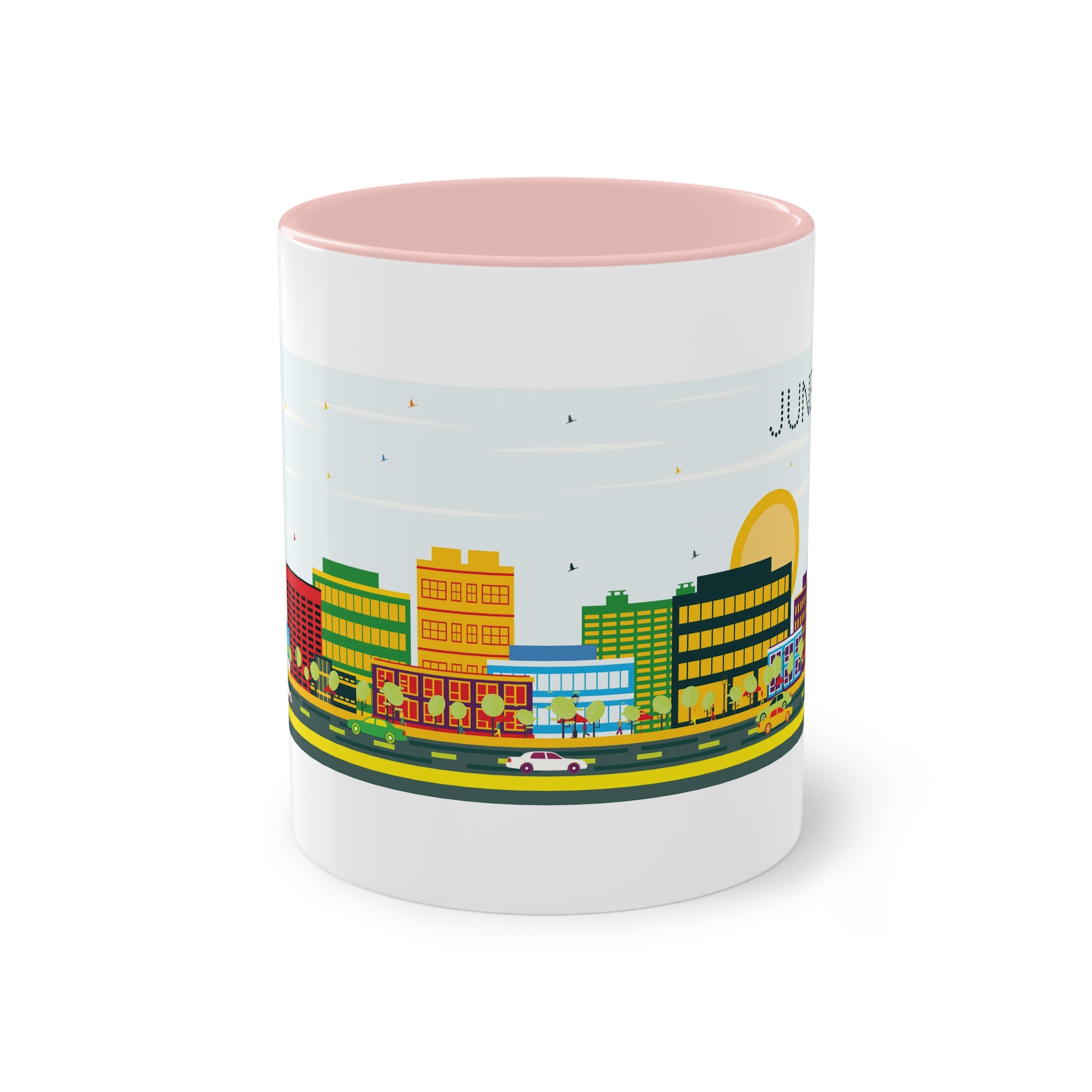 Juneau Color Two Tone Coffee Mug 11oz - Image 45