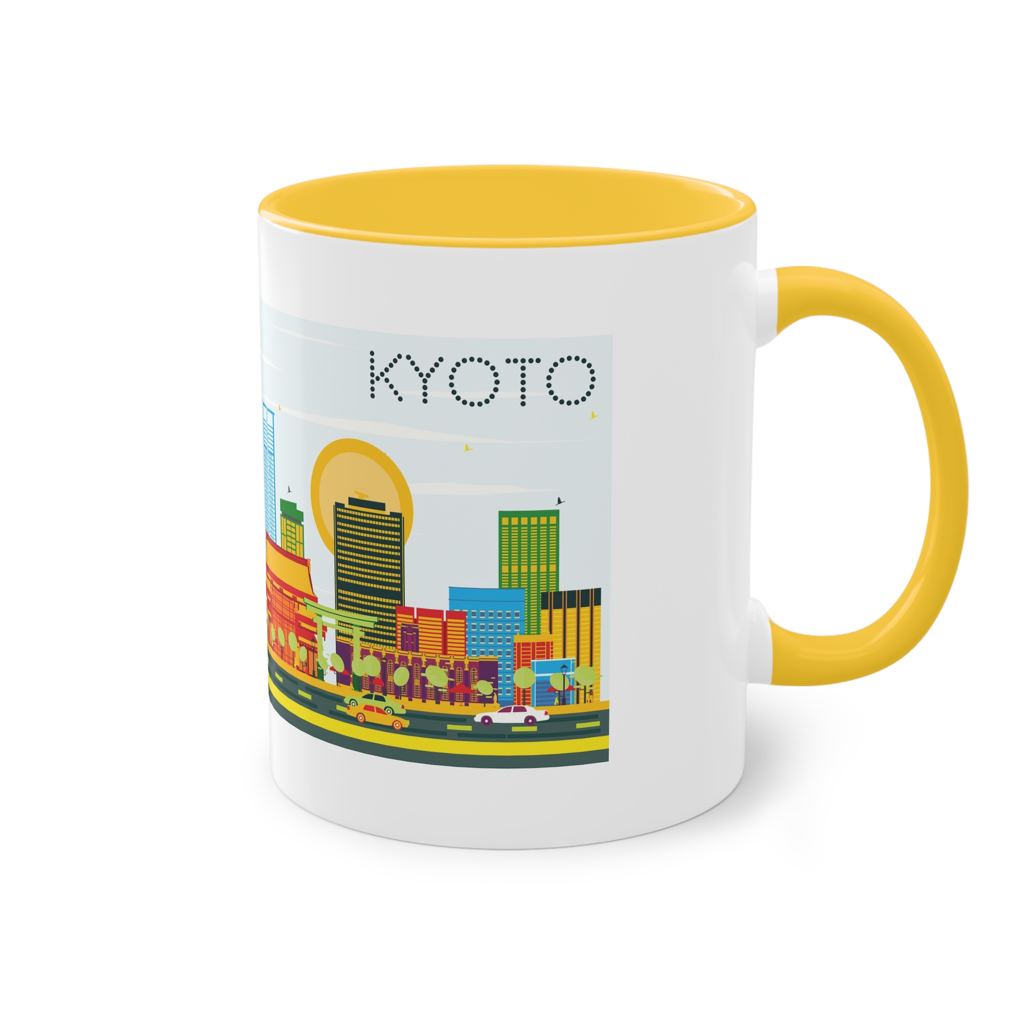 Kyoto Color Two Tone Coffee Mug 11oz - Image 20
