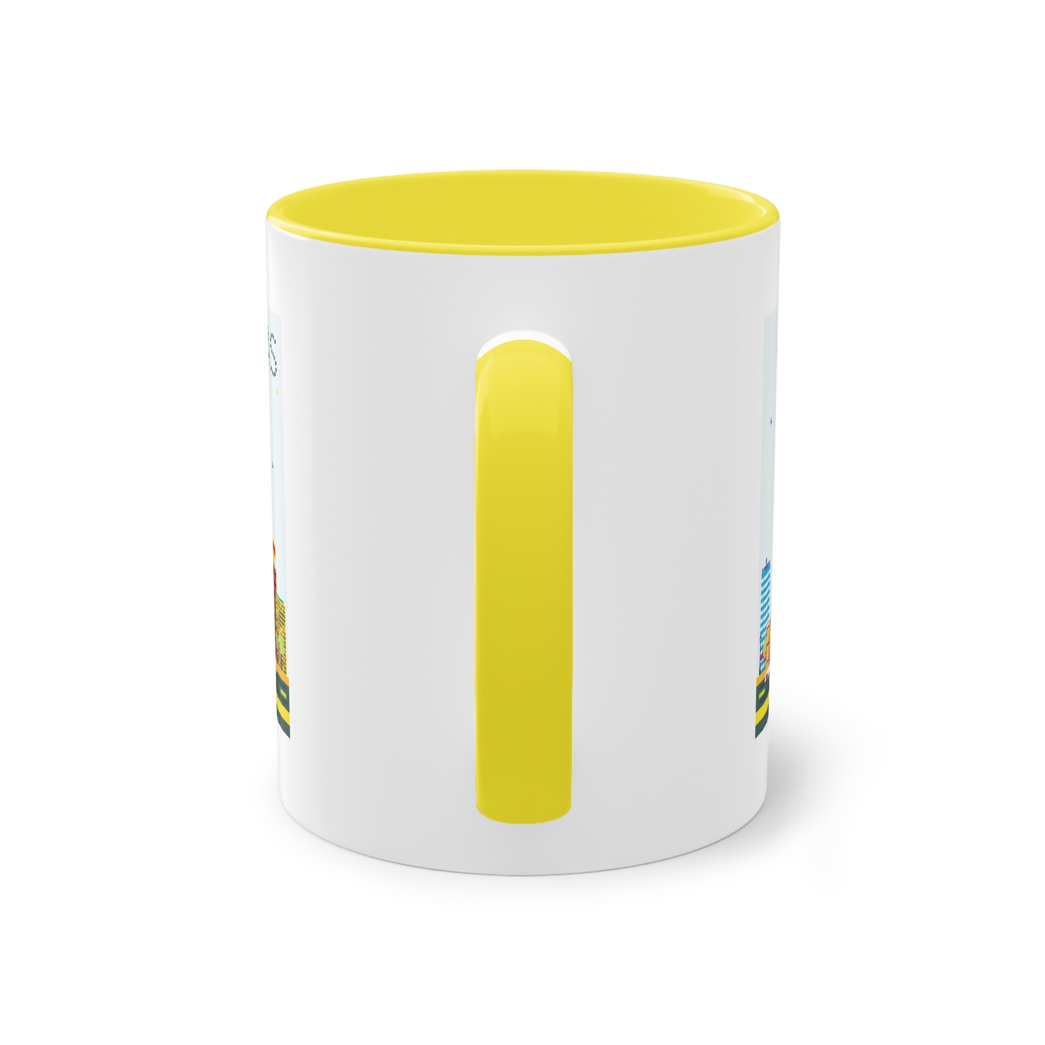 Dallas Color Two Tone Coffee Mug 11oz - Image 22