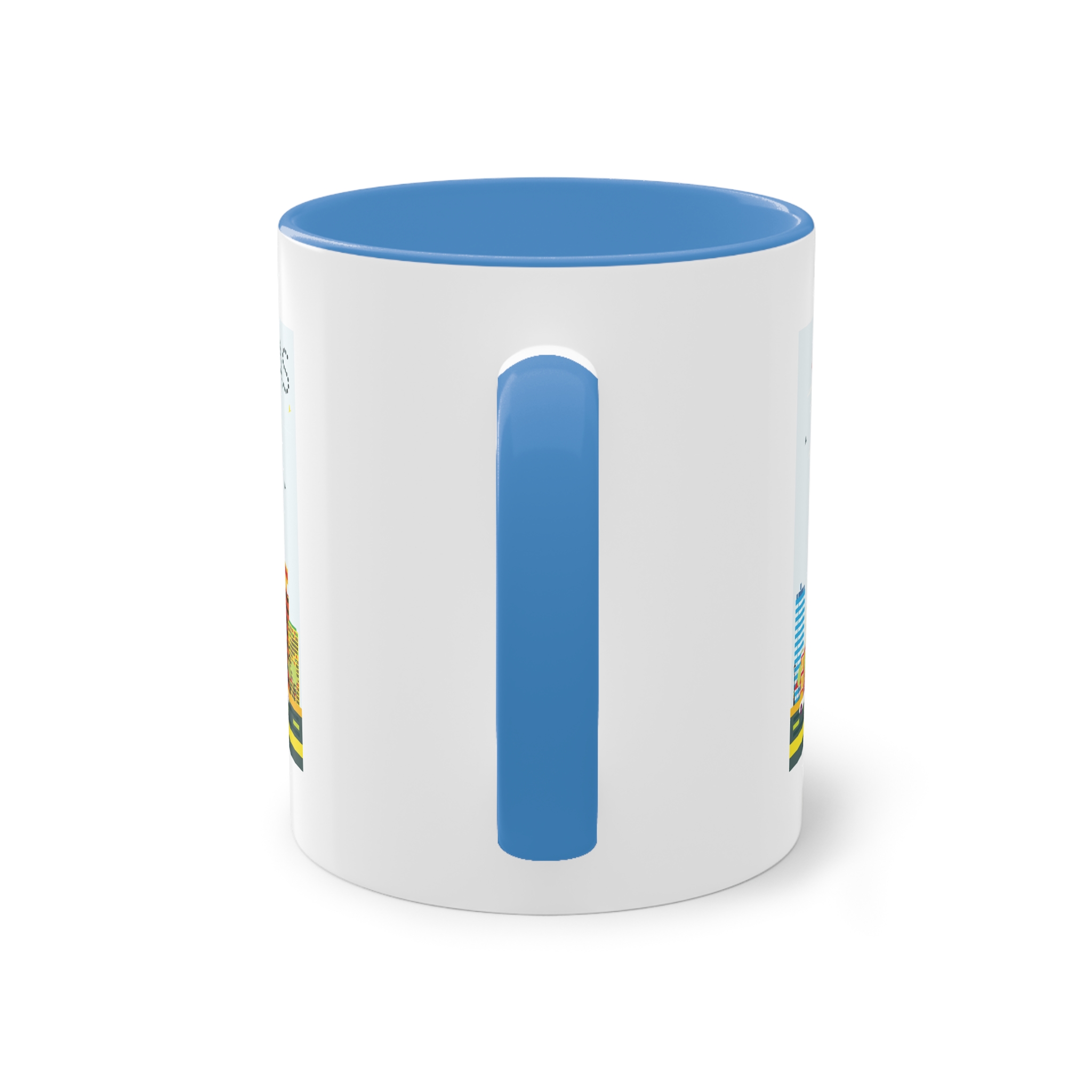 Dallas Color Two Tone Coffee Mug 11oz - Image 34