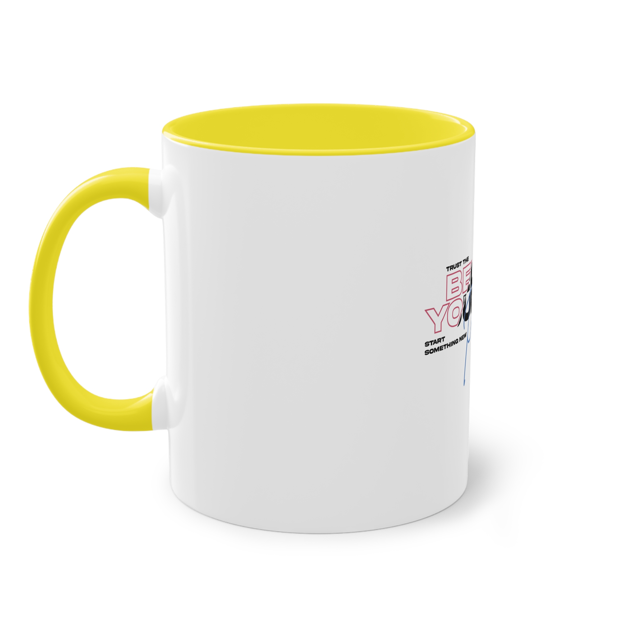 Believe Yourself Process Two Tone Coffee Mug 11oz - Image 23