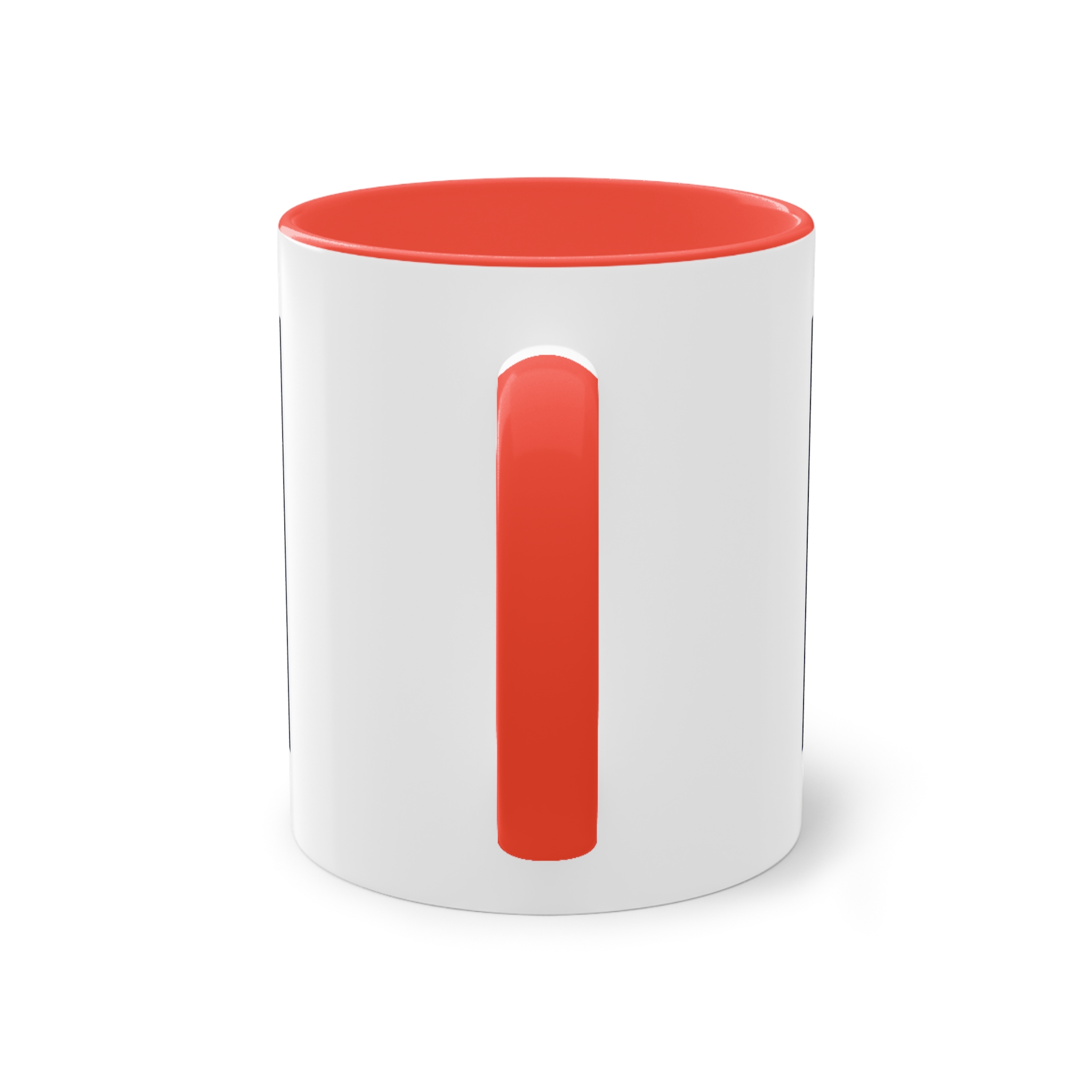 Wilmington Outline Inverse Two Tone Coffee Mug 11oz - Image 2