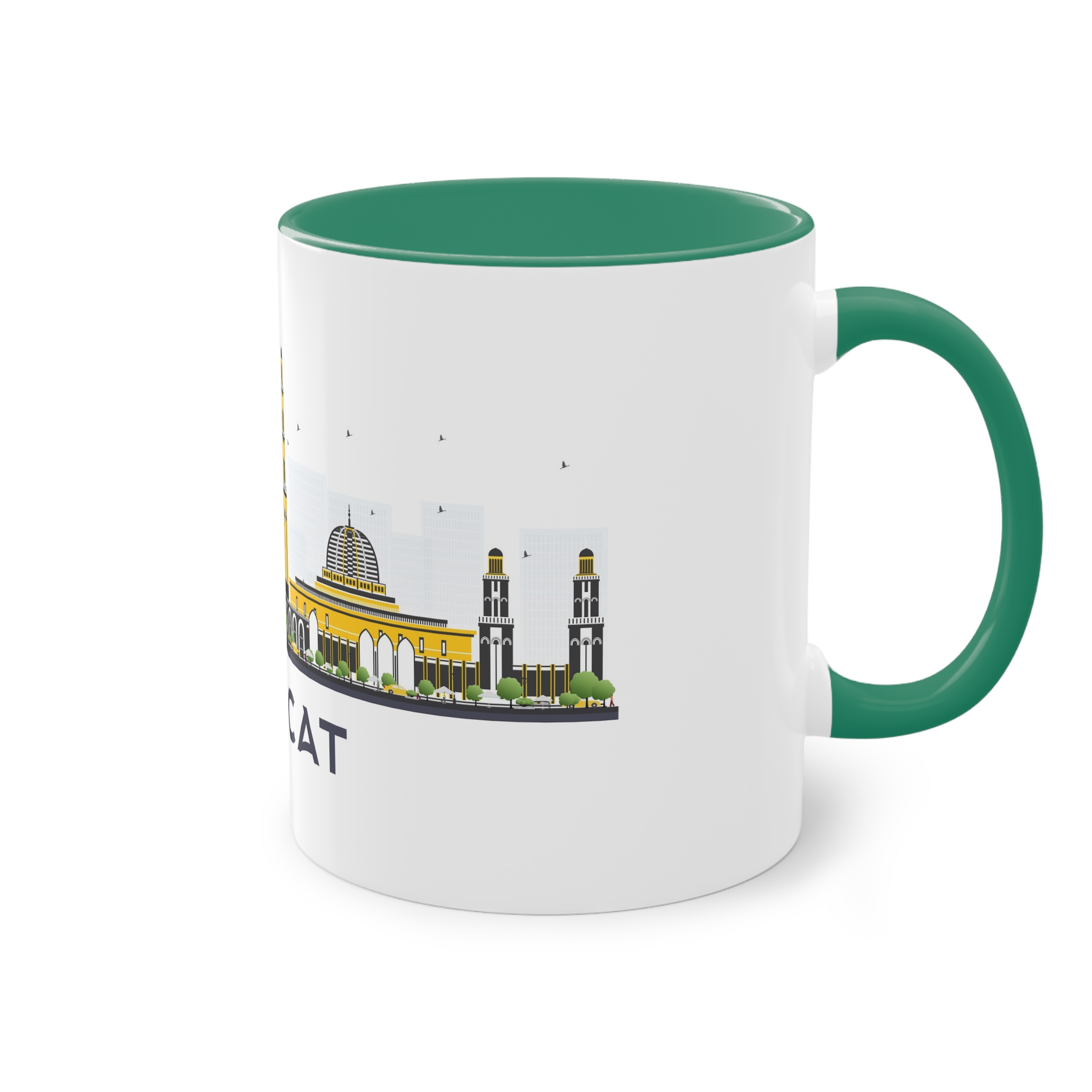 Muscat Isolated Two Tone Coffee Mug 11oz - Image 32