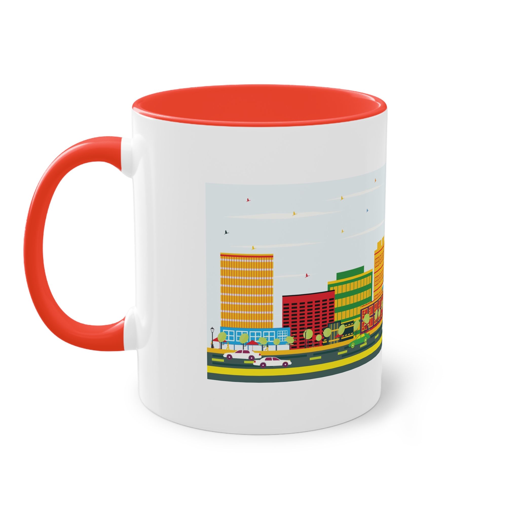 Juneau Color Two Tone Coffee Mug 11oz - Image 3