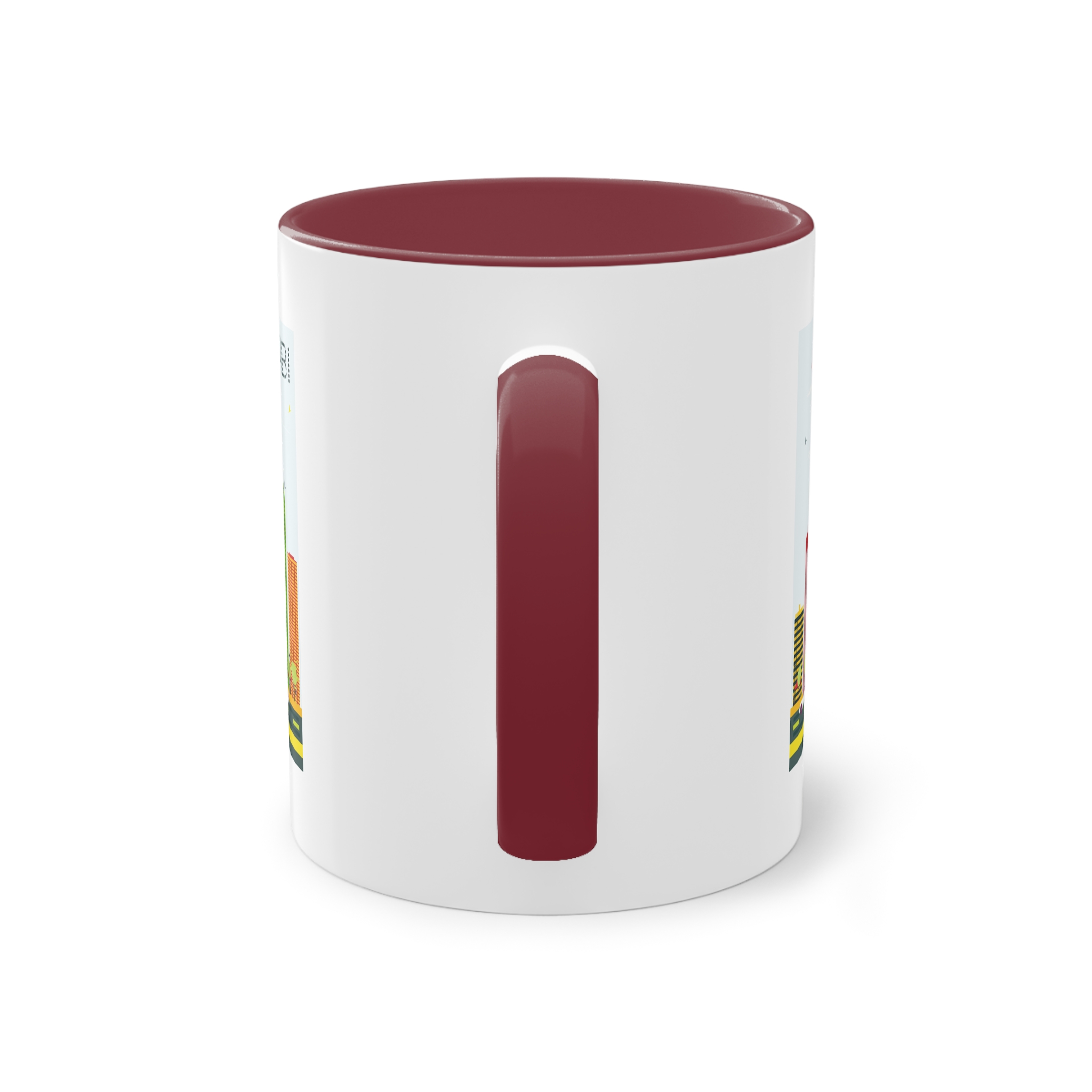 Abu Dhabi Color Two Tone Coffee Mug 11oz - Image 6