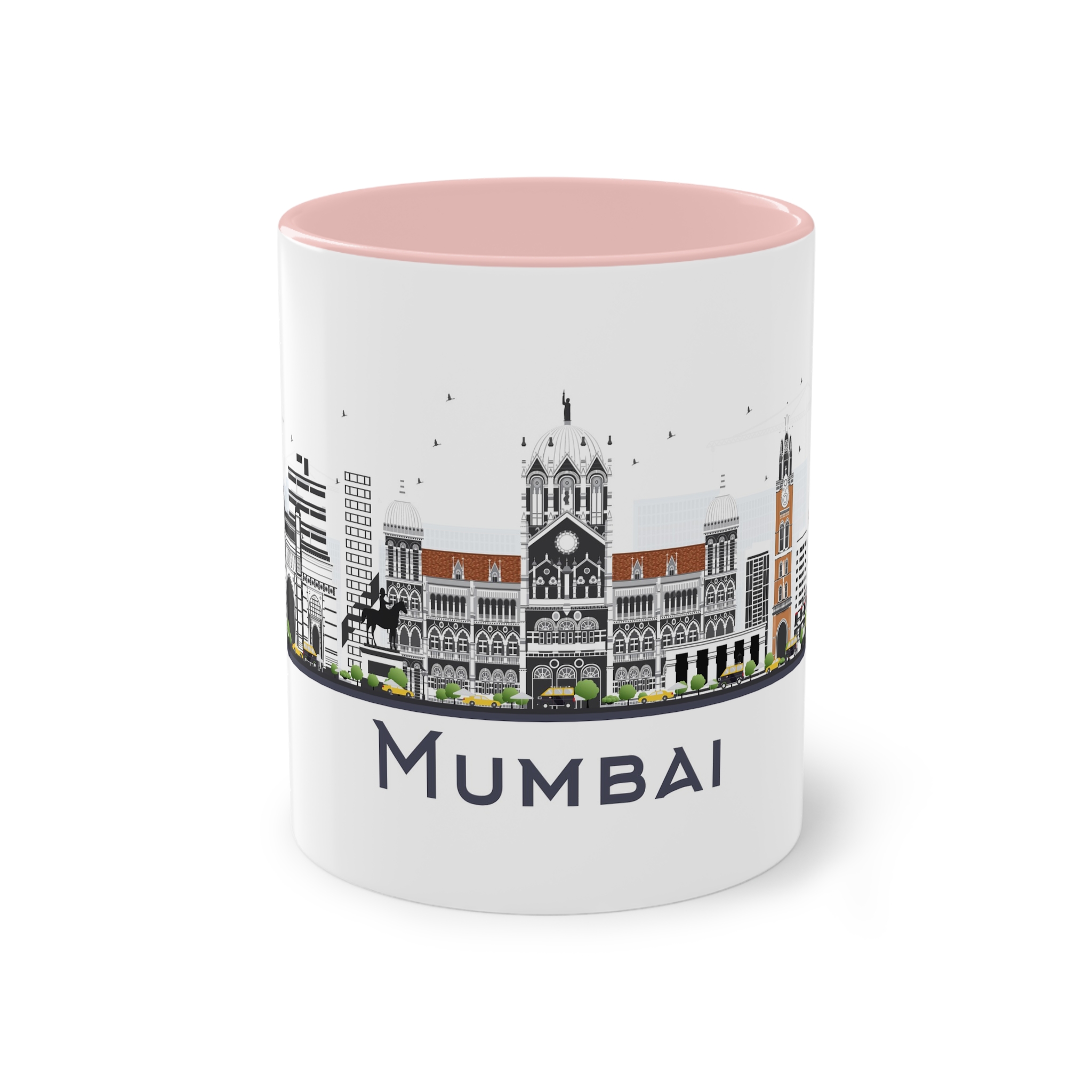 Mumbai Isolated Two Tone Coffee Mug 11oz - Image 45