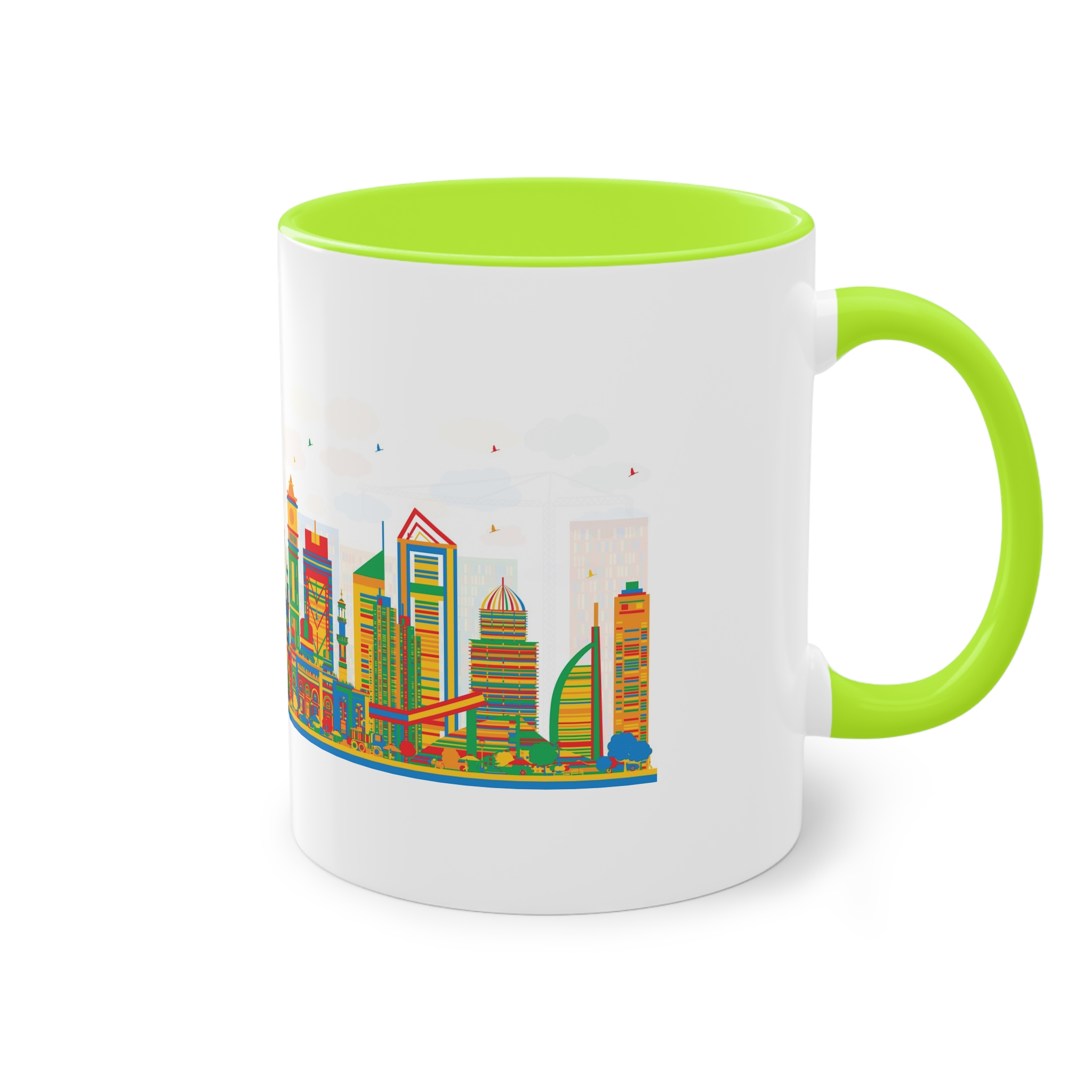 Dubai New Ver 1 1 Two Tone Coffee Mug 11oz - Image 28