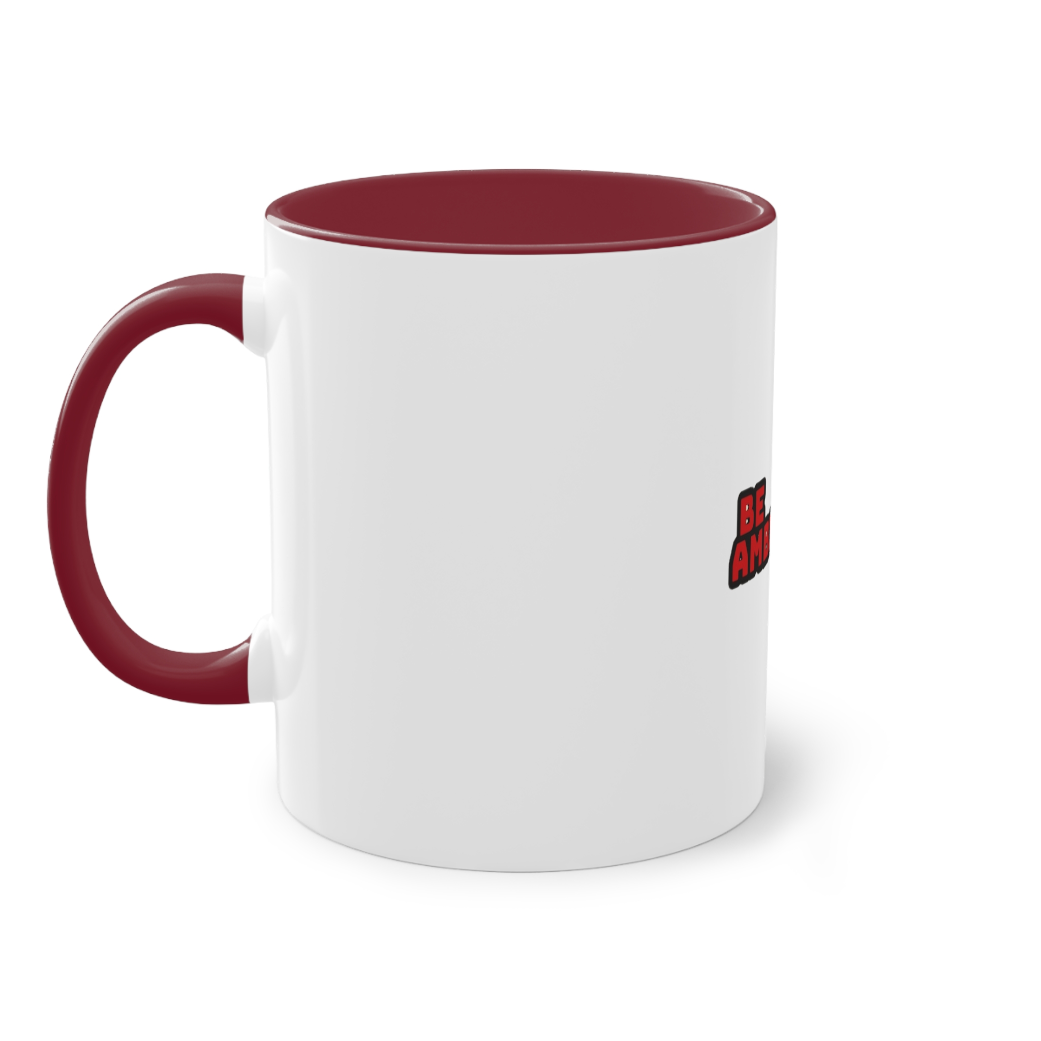 Be Ambitious Two Tone Coffee Mug 11oz - Image 7