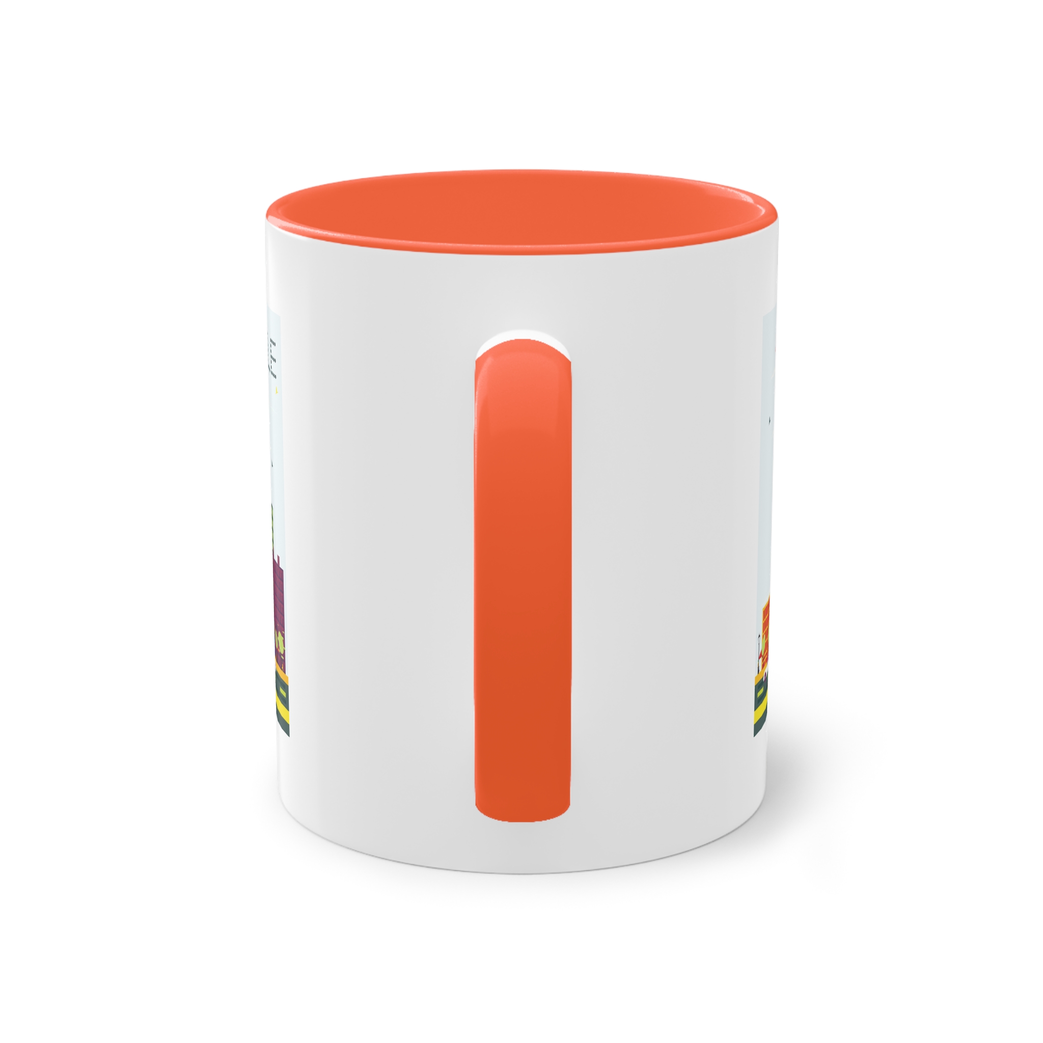 Marseille Color Two Tone Coffee Mug 11oz - Image 14
