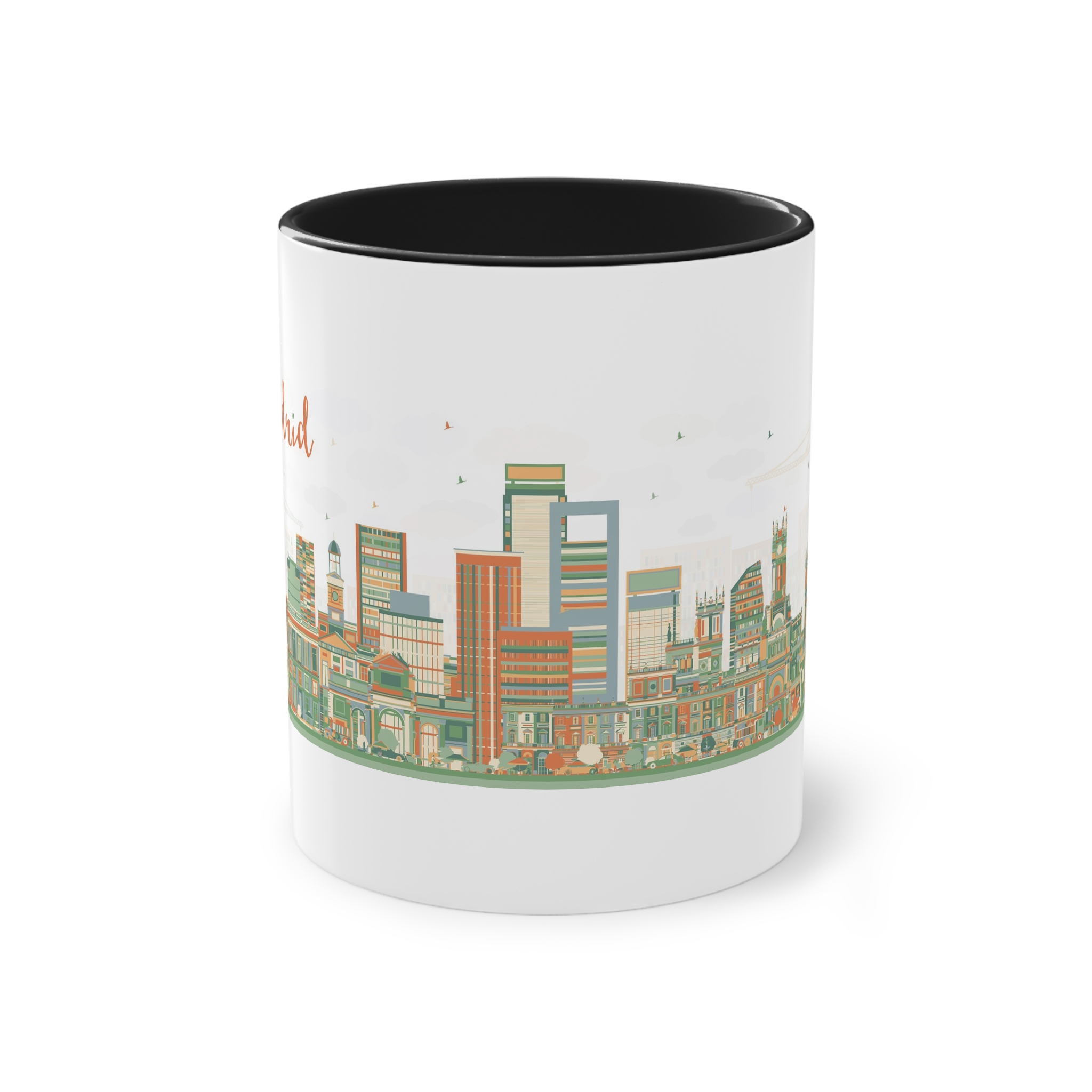 Madrid New Ver 1 Two Tone Coffee Mug 11oz - Image 9