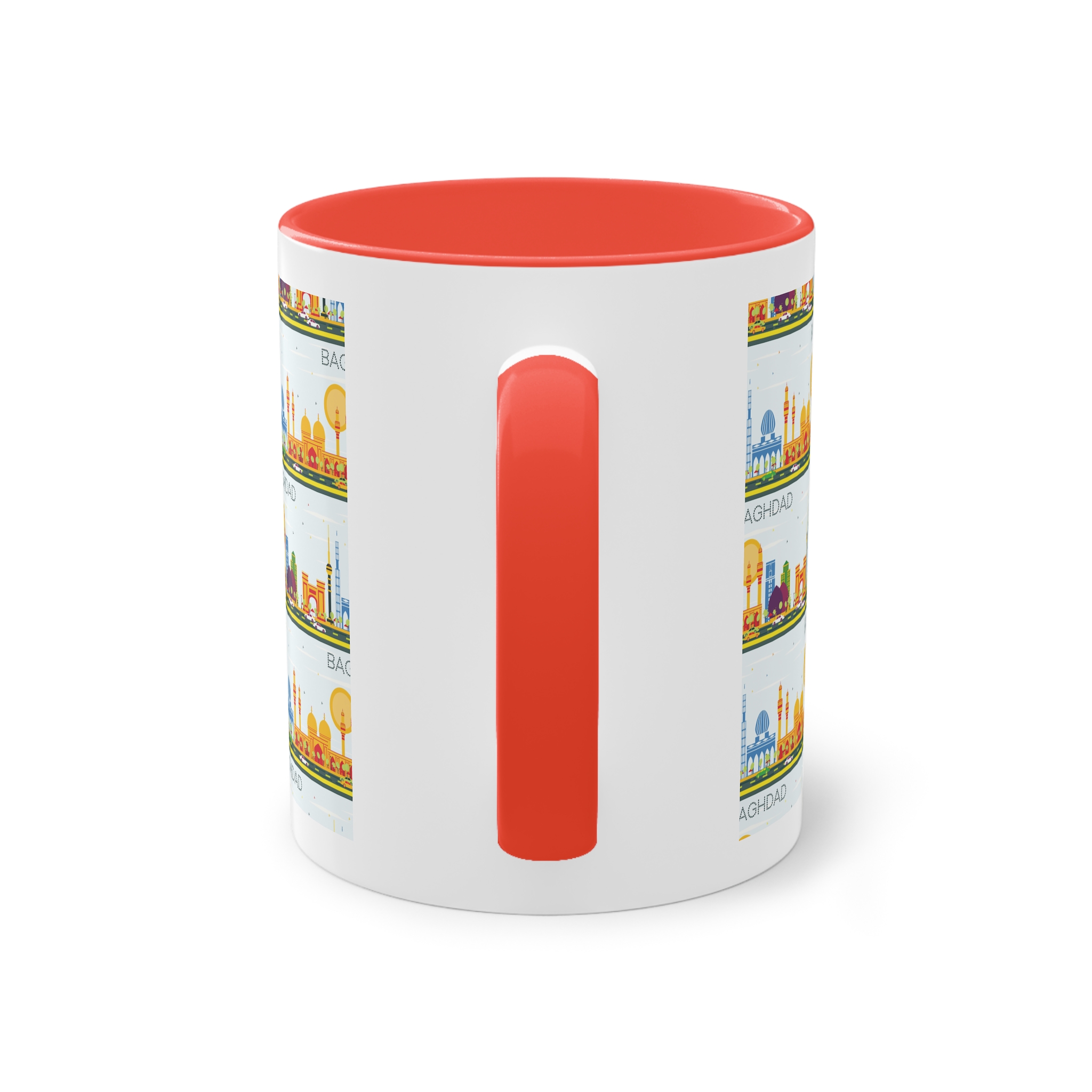 Baghdad Color Two Tone Coffee Mug 11oz - Image 2