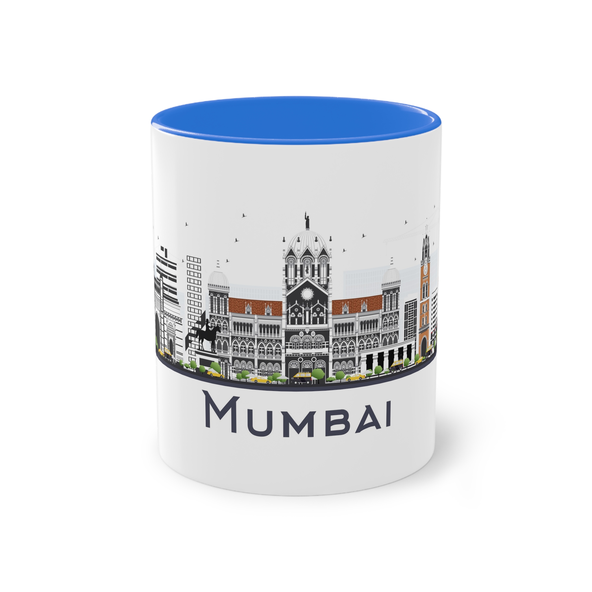 Mumbai Isolated Two Tone Coffee Mug 11oz - Image 37