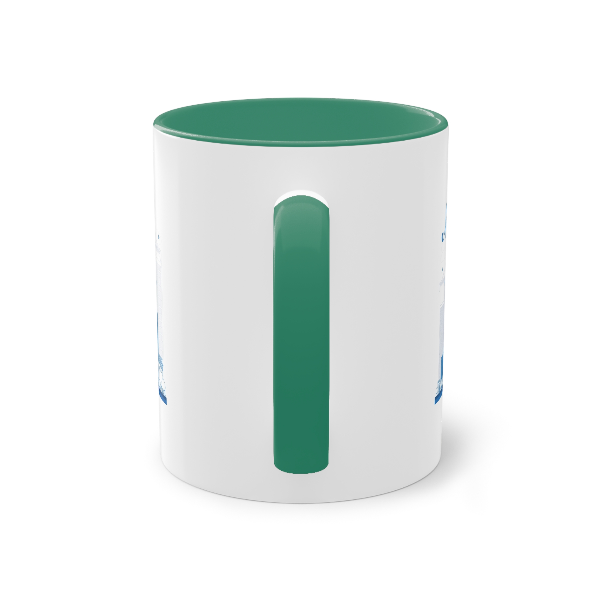Moscow New Outline Two Tone Coffee Mug 11oz - Image 30