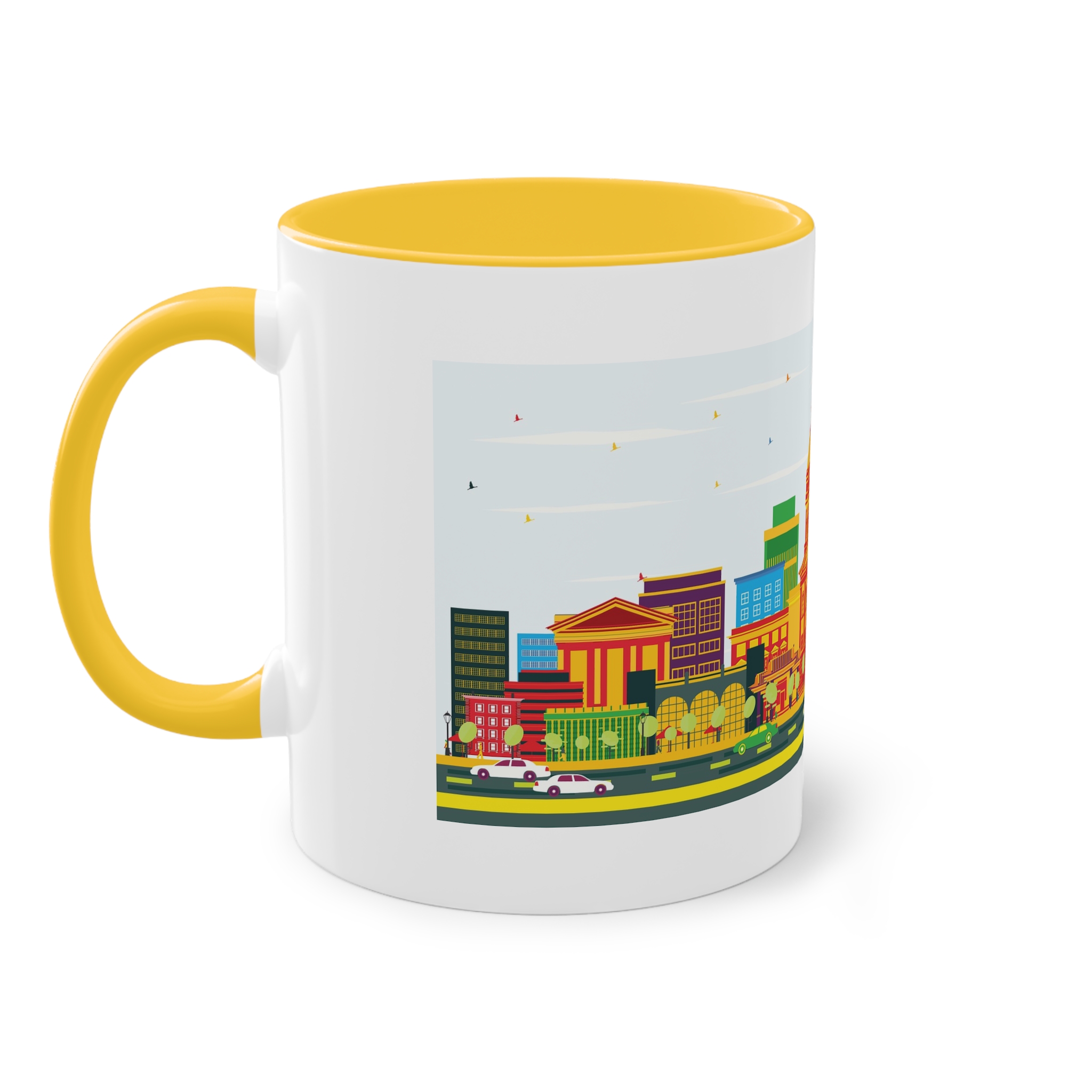 Madison Color Two Tone Coffee Mug 11oz - Image 19
