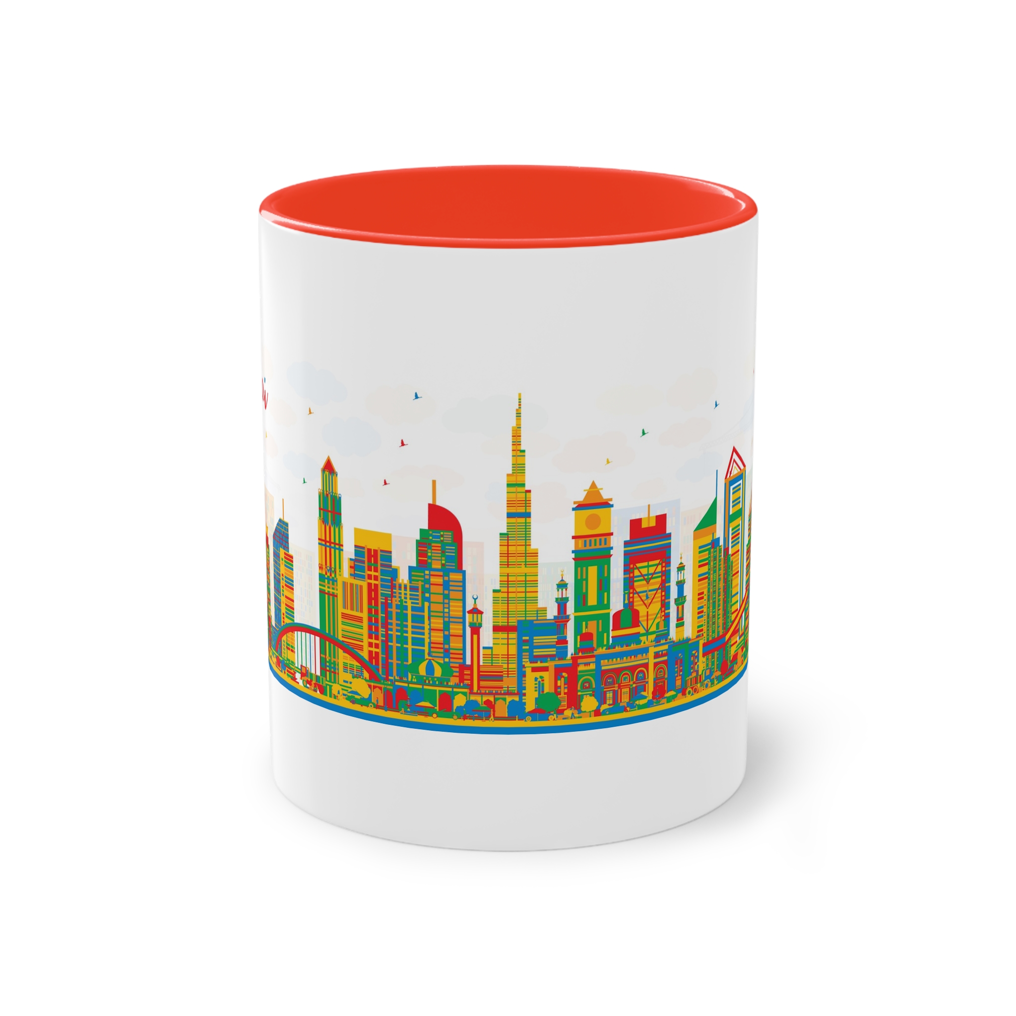Dubai New Ver 1 1 Two Tone Coffee Mug 11oz