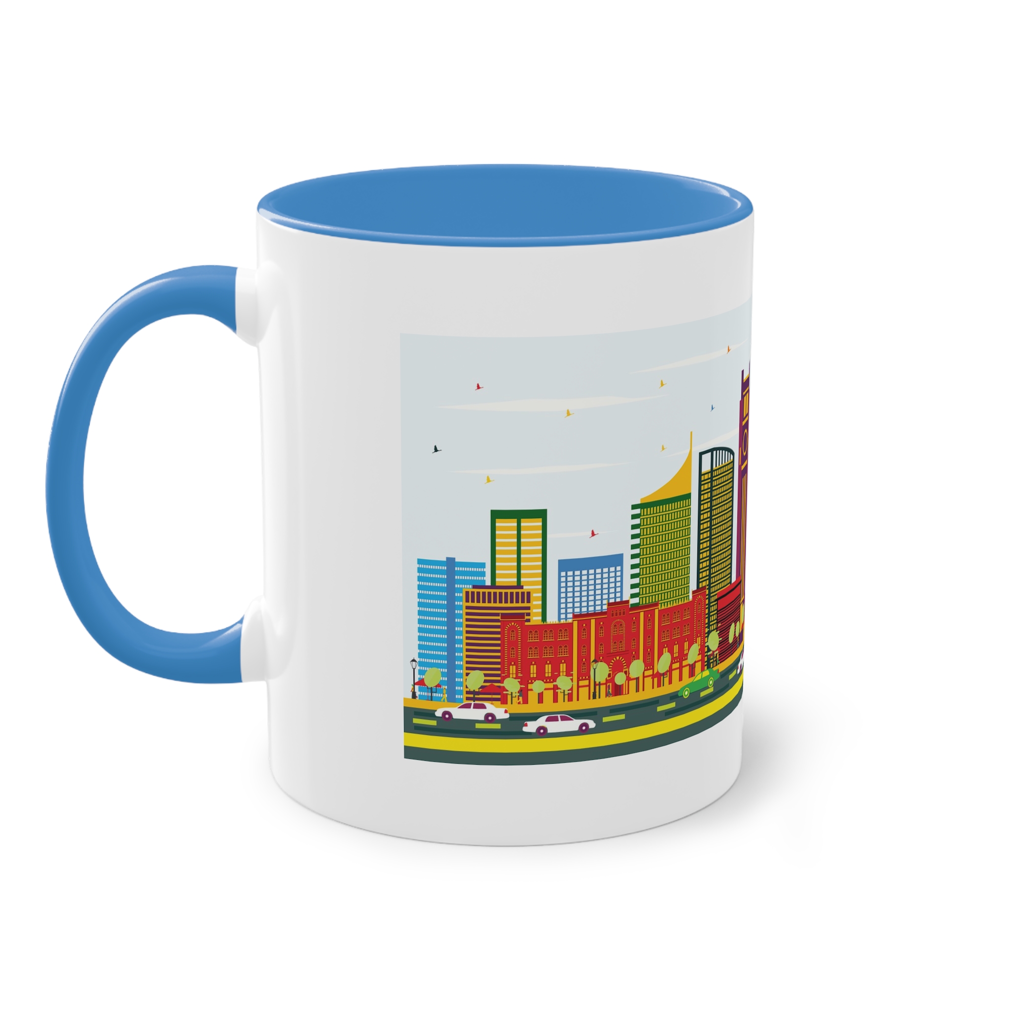 Beirut Color Two Tone Coffee Mug 11oz - Image 35