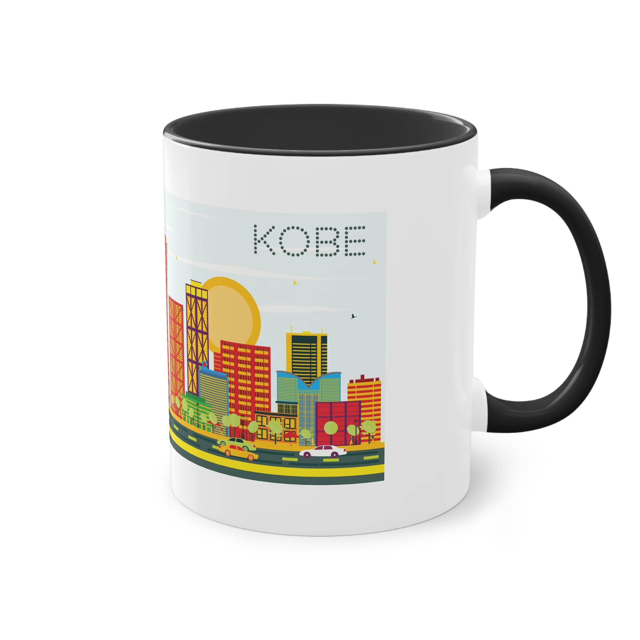 Kobe Color Two Tone Coffee Mug 11oz - Image 12