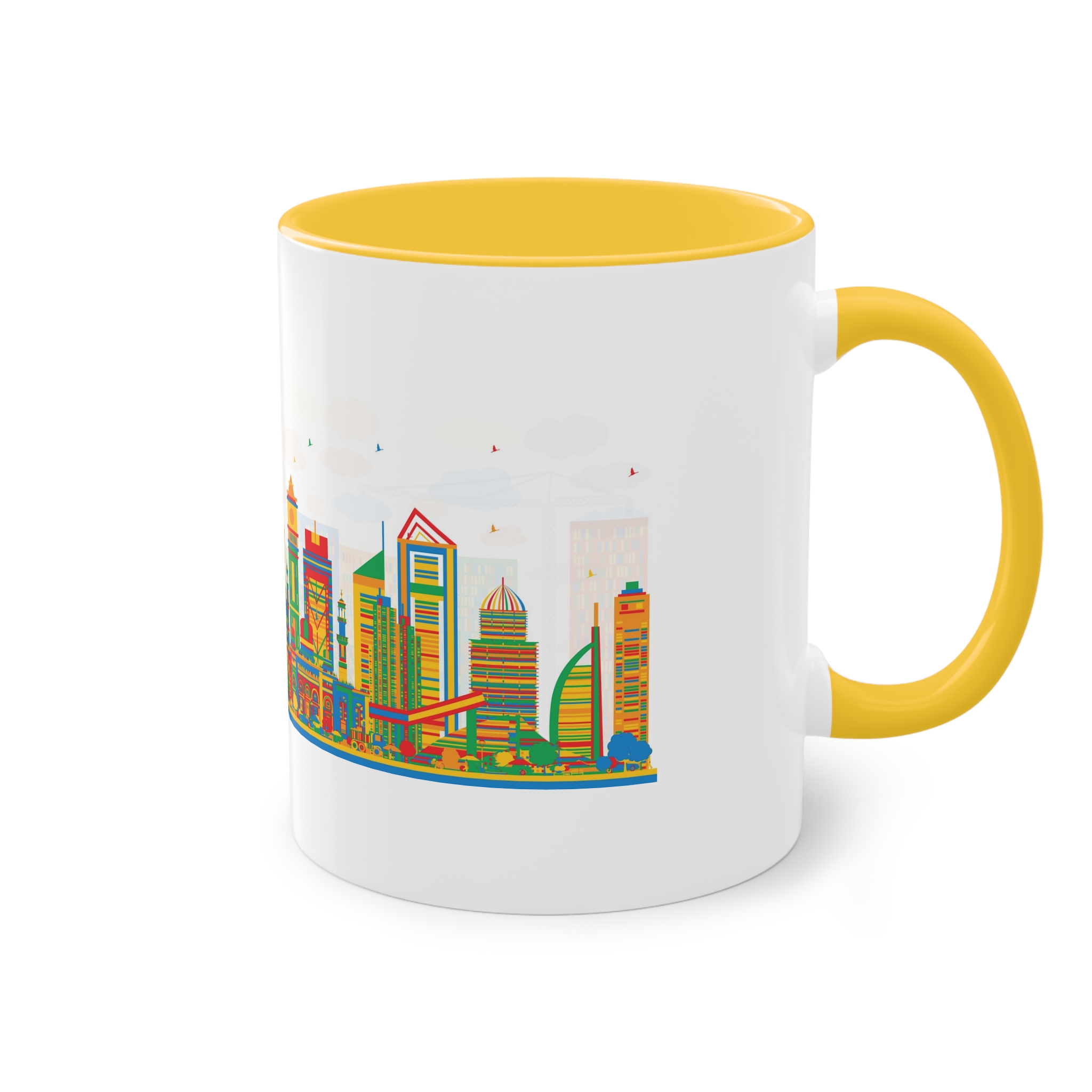 Dubai New Ver 1 1 Two Tone Coffee Mug 11oz - Image 20