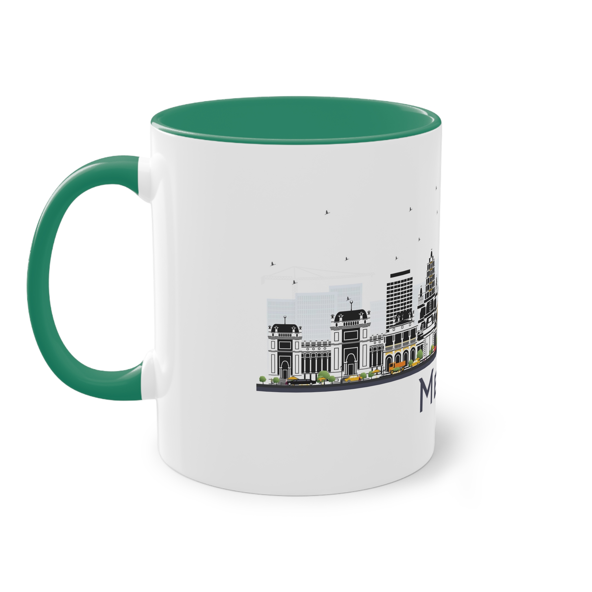 Medan Isolated Two Tone Coffee Mug 11oz - Image 31