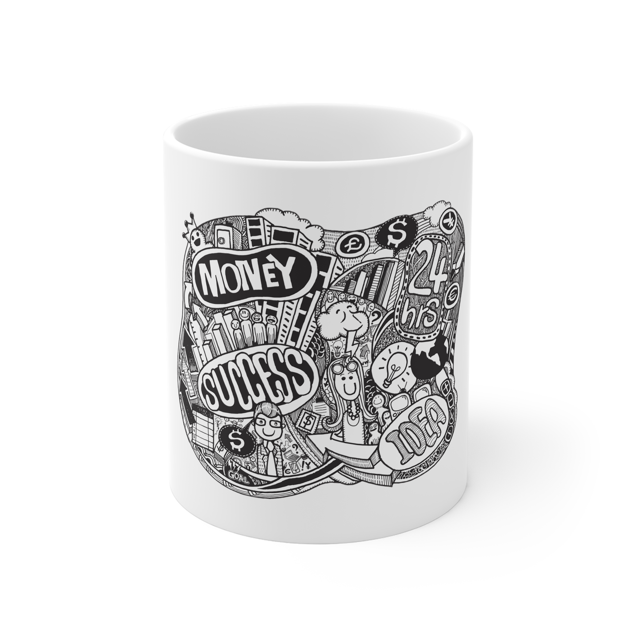 Money Success 11oz White Mug
