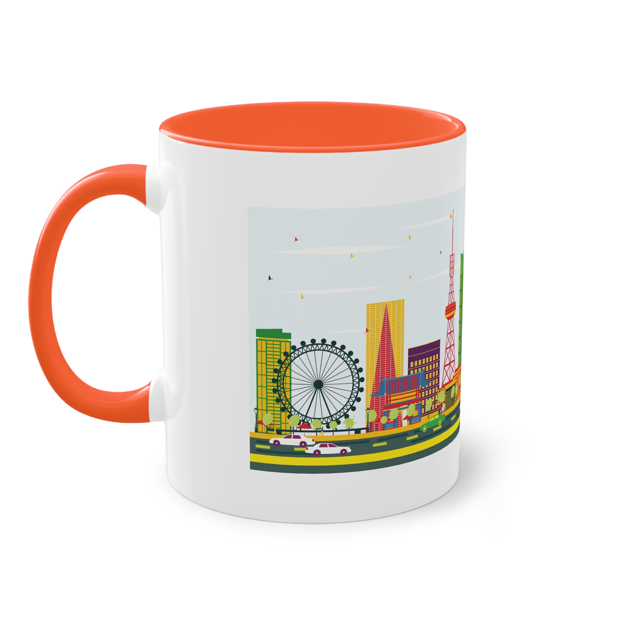 Nagoya Color Two Tone Coffee Mug 11oz - Image 15
