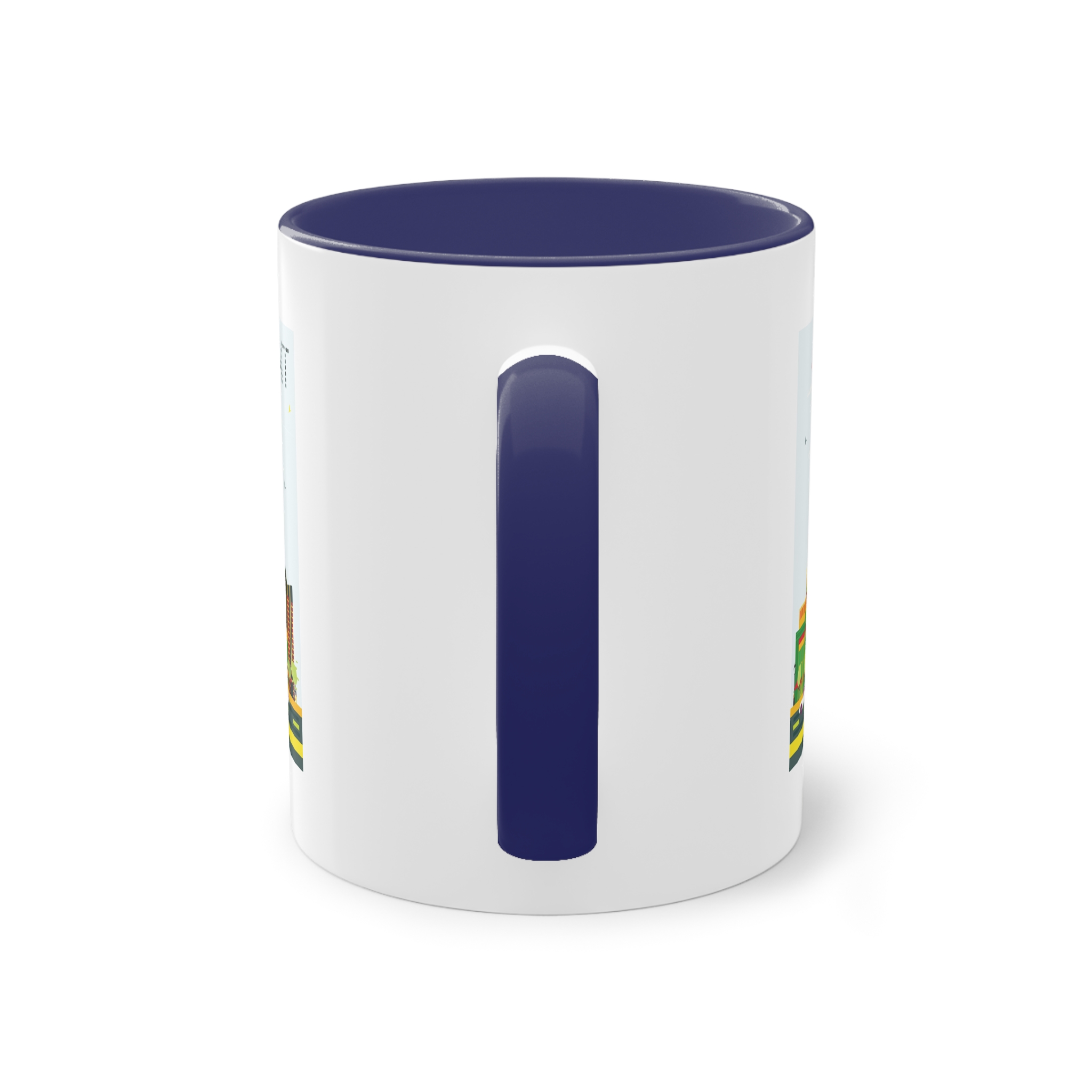 Kuwait Color Two Tone Coffee Mug 11oz - Image 42