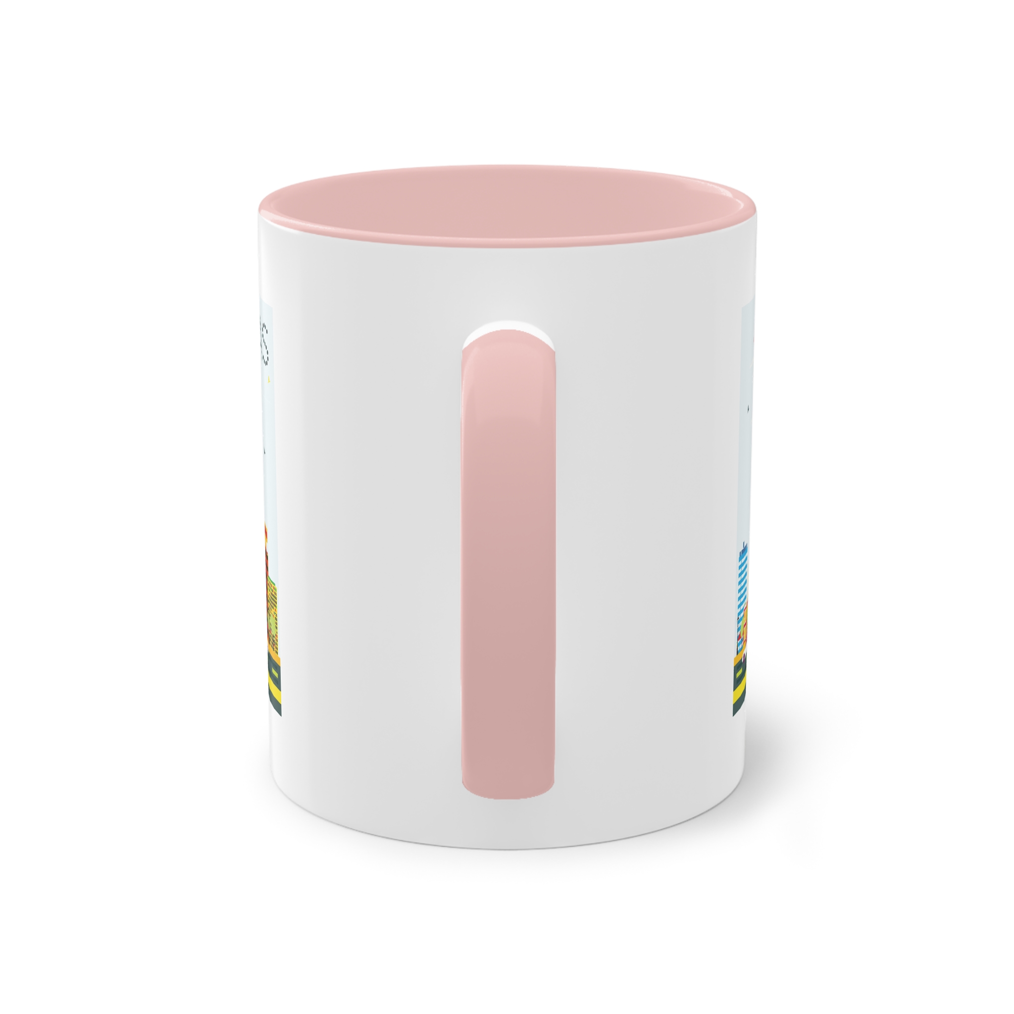 Dallas Color Two Tone Coffee Mug 11oz - Image 46