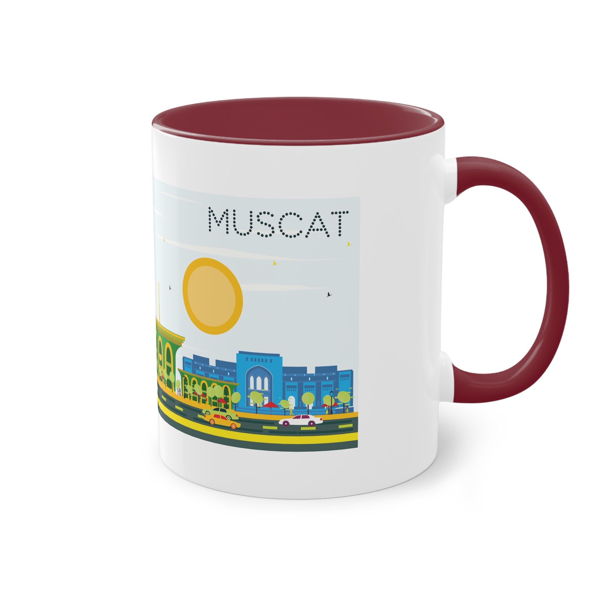 Muscat Color Two Tone Coffee Mug 11oz - Image 8