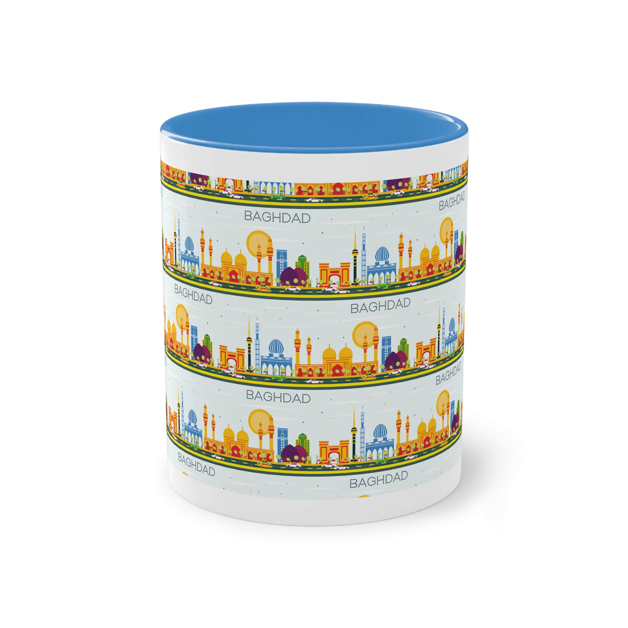 Baghdad Color Two Tone Coffee Mug 11oz - Image 33