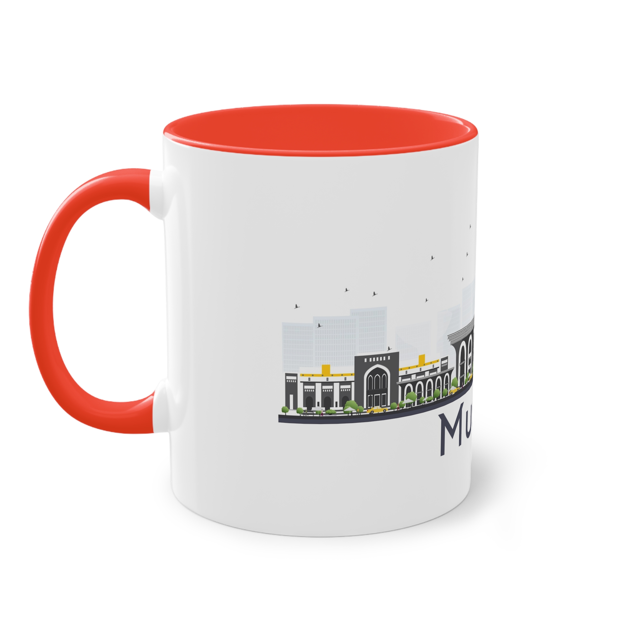Muscat Isolated Two Tone Coffee Mug 11oz - Image 3