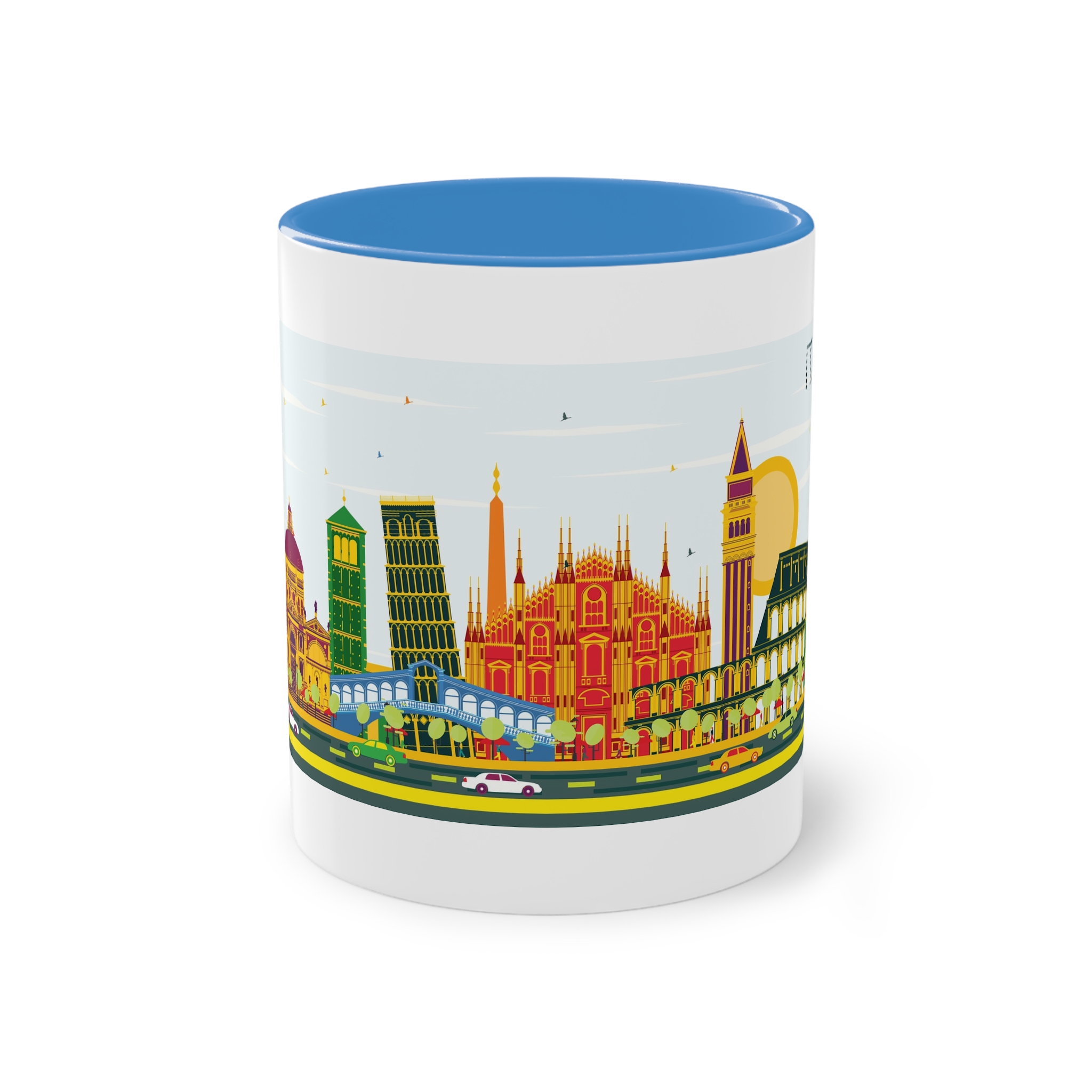 Italy Color Two Tone Coffee Mug 11oz - Image 33