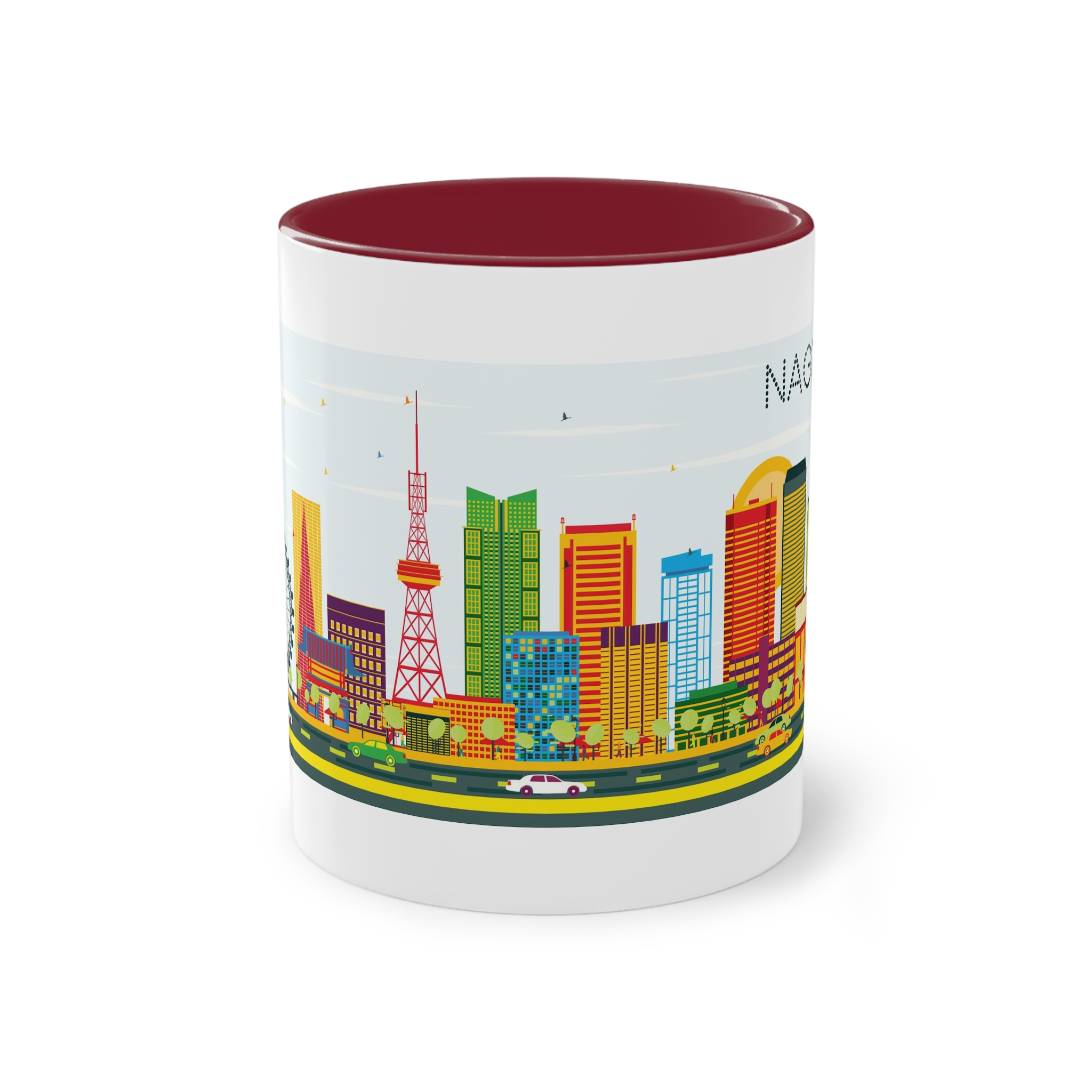 Nagoya Color Two Tone Coffee Mug 11oz - Image 5