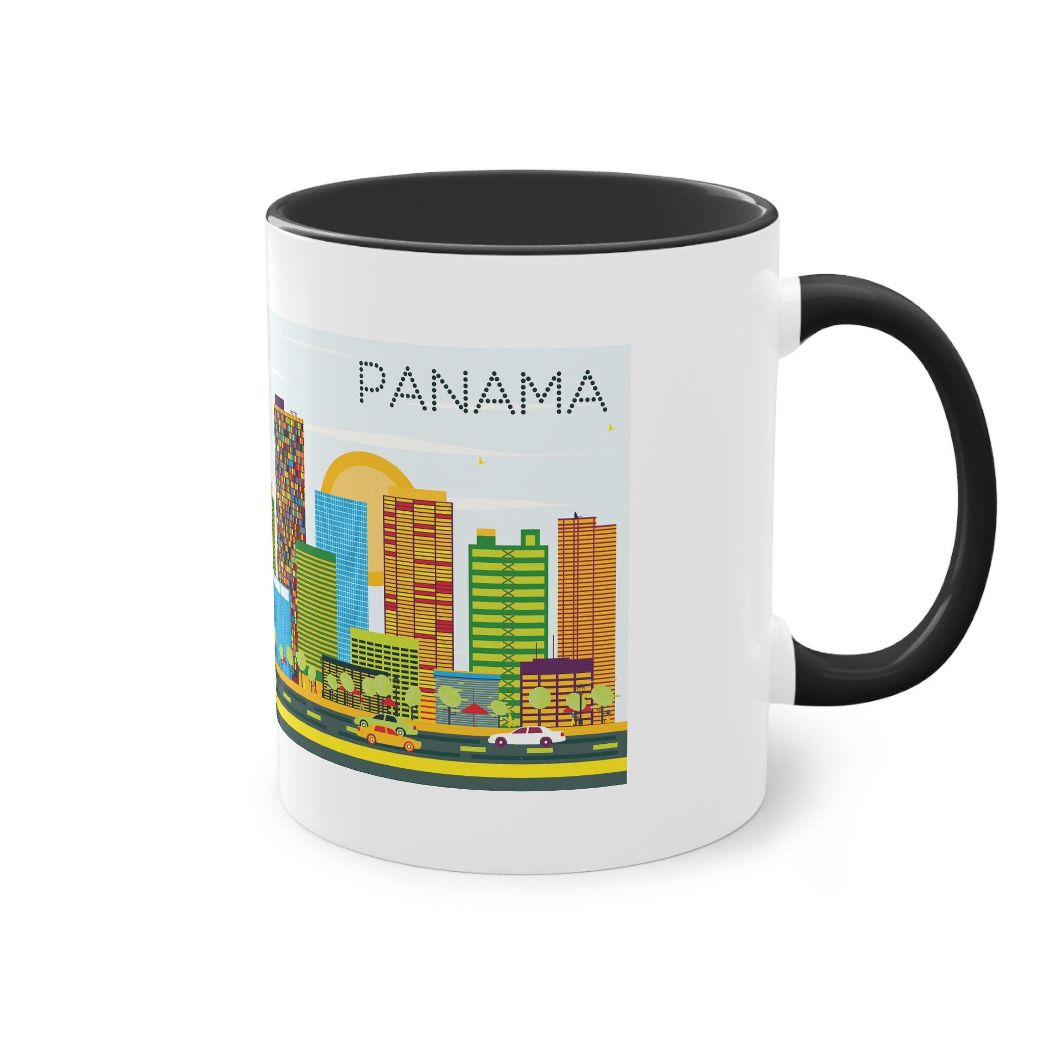 Panama Color Two Tone Coffee Mug 11oz - Image 12