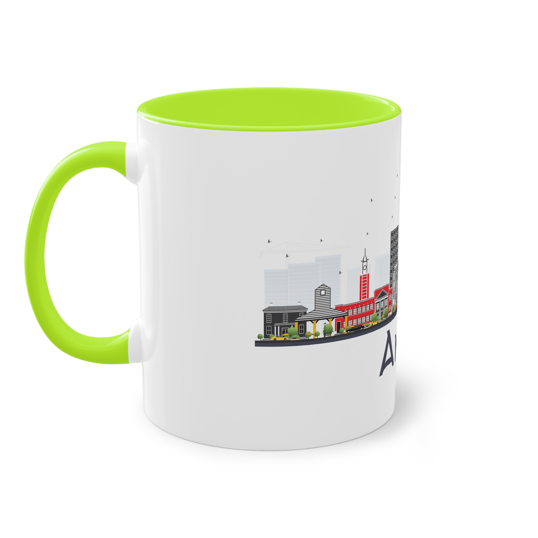 Ames Isolated Two Tone Coffee Mug 11oz - Image 27
