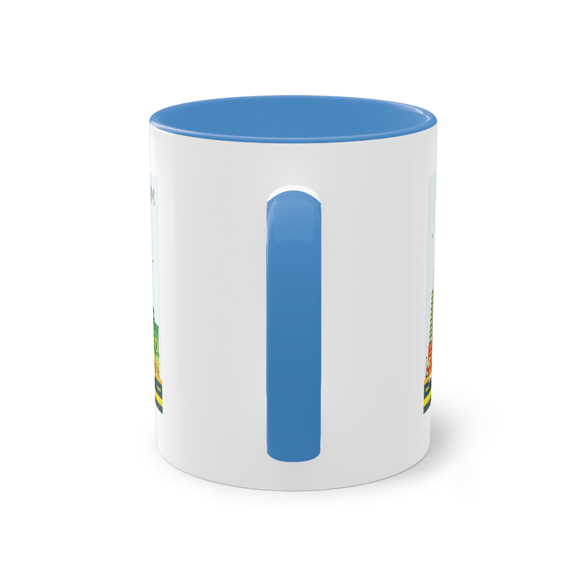 Visakhapatnam Color Two Tone Coffee Mug 11oz - Image 34