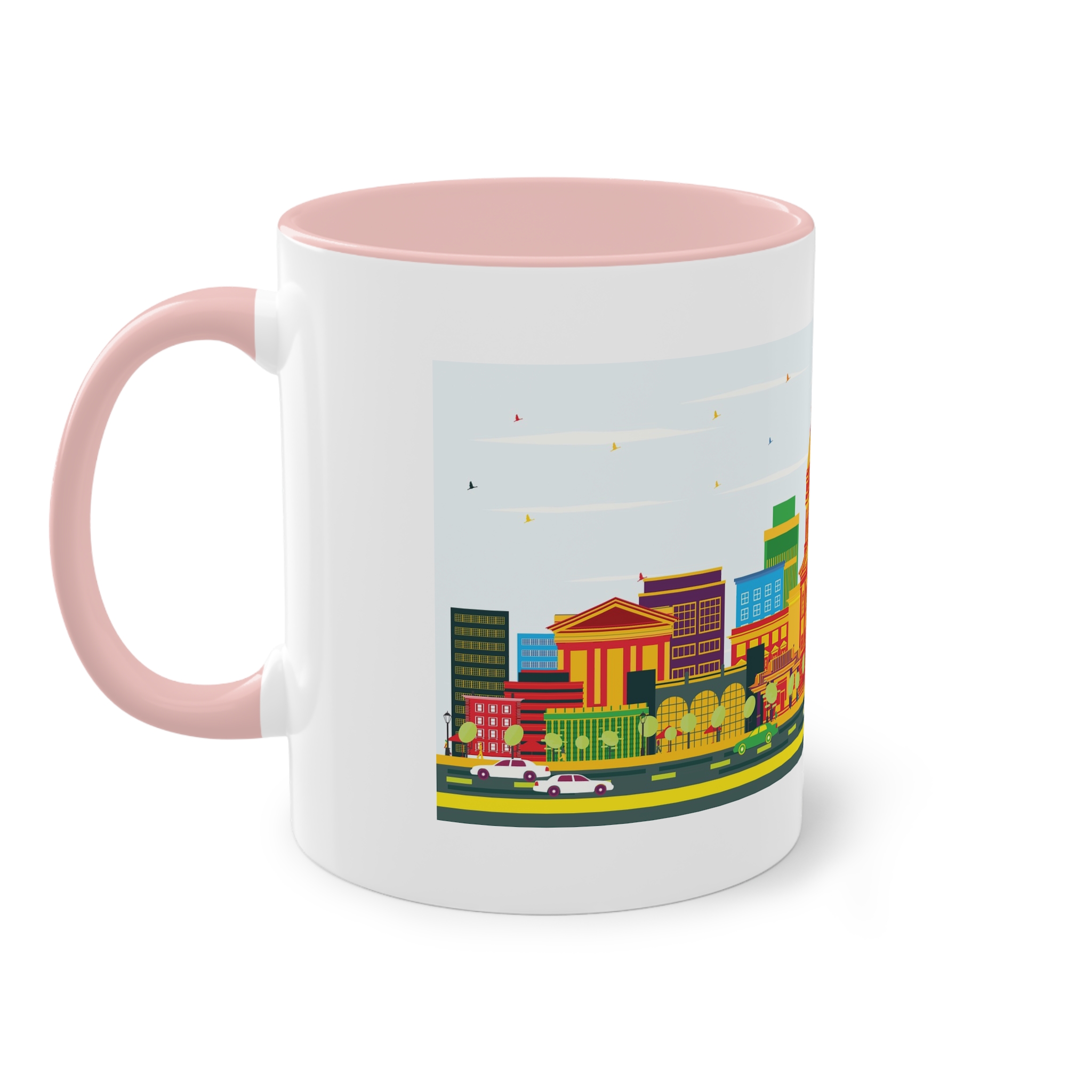 Madison Color Two Tone Coffee Mug 11oz - Image 47