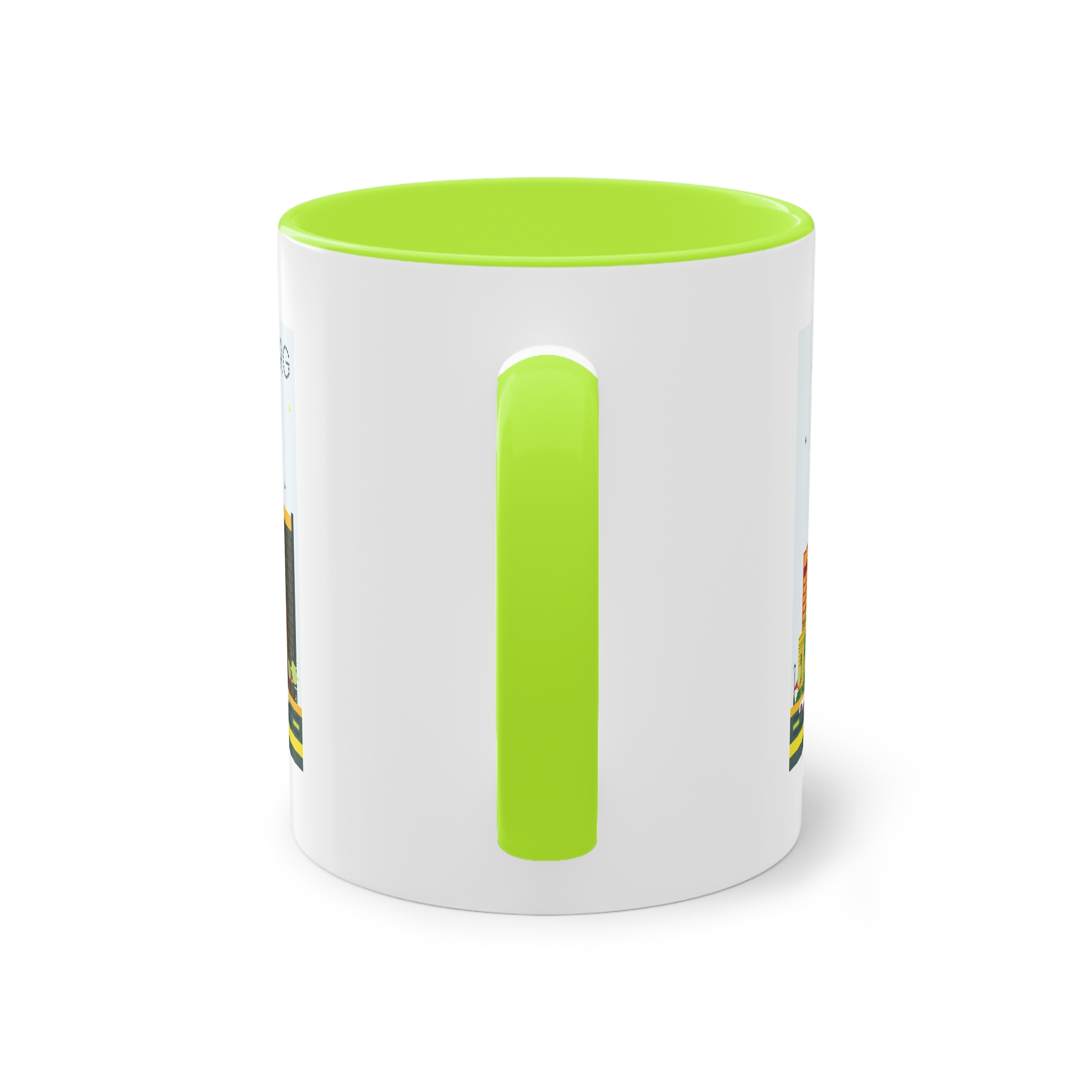 Johannesburg Color Two Tone Coffee Mug 11oz - Image 26