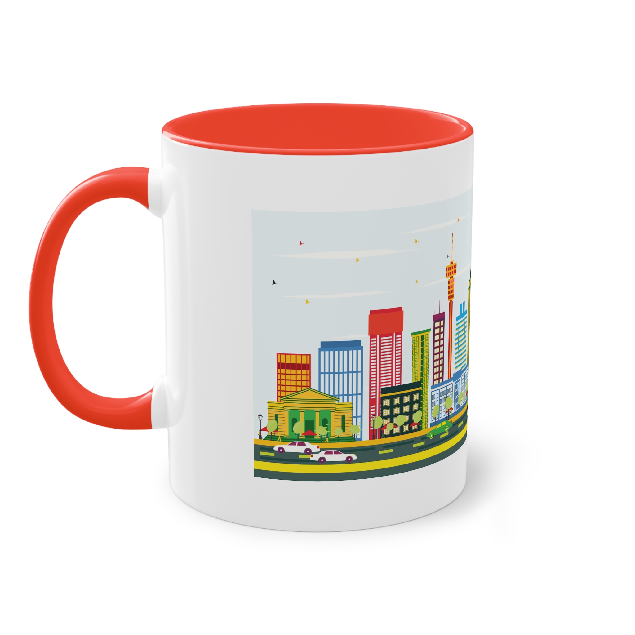 Johannesburg Color Two Tone Coffee Mug 11oz - Image 3