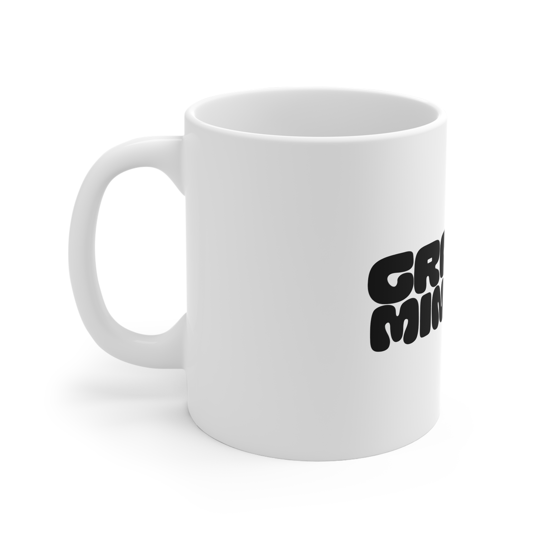 Motivational Phrase With Text Growth Mindset Empowering Message About Learning Progress Personal 11oz White Mug - Image 2