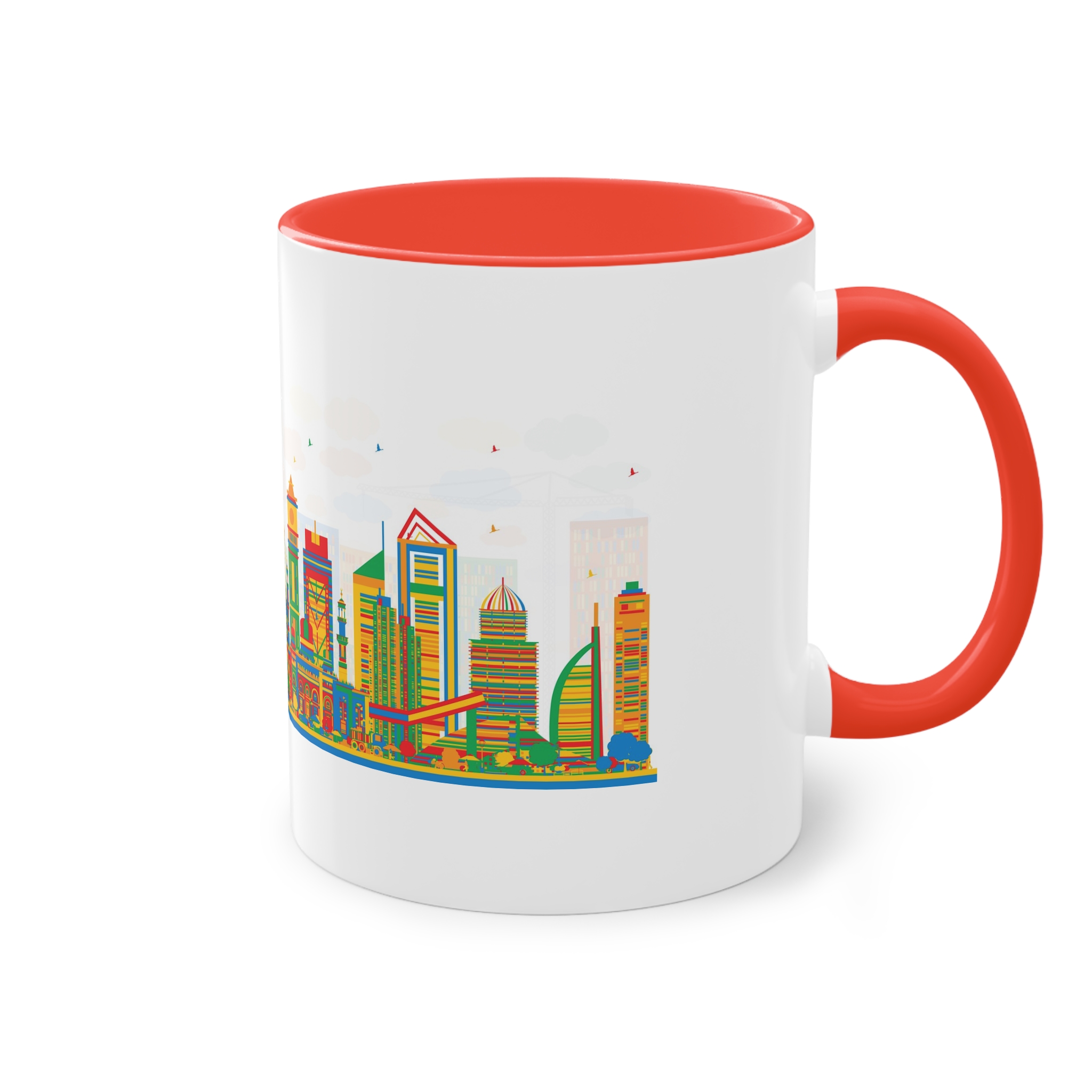 Dubai New Ver 1 1 Two Tone Coffee Mug 11oz - Image 4