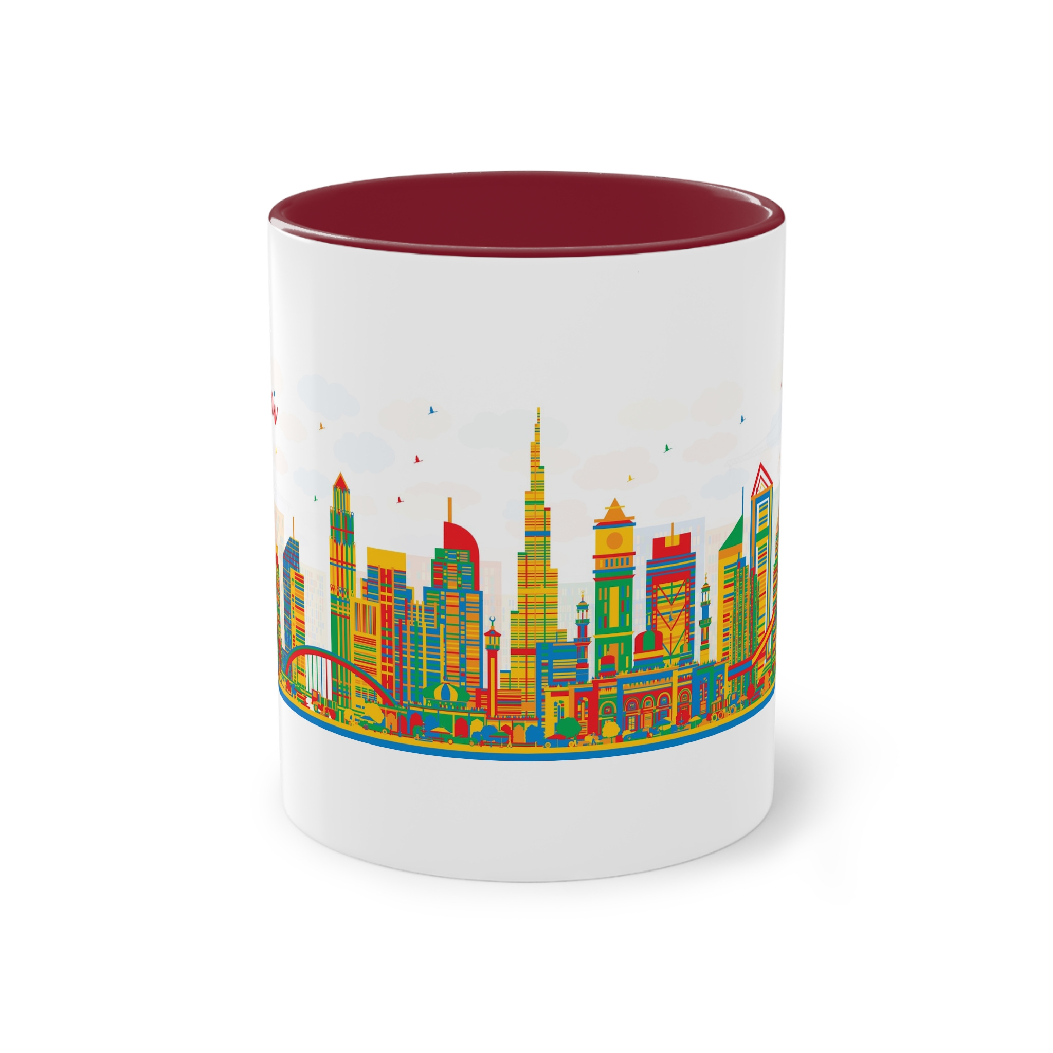 Dubai New Ver 1 1 Two Tone Coffee Mug 11oz - Image 5