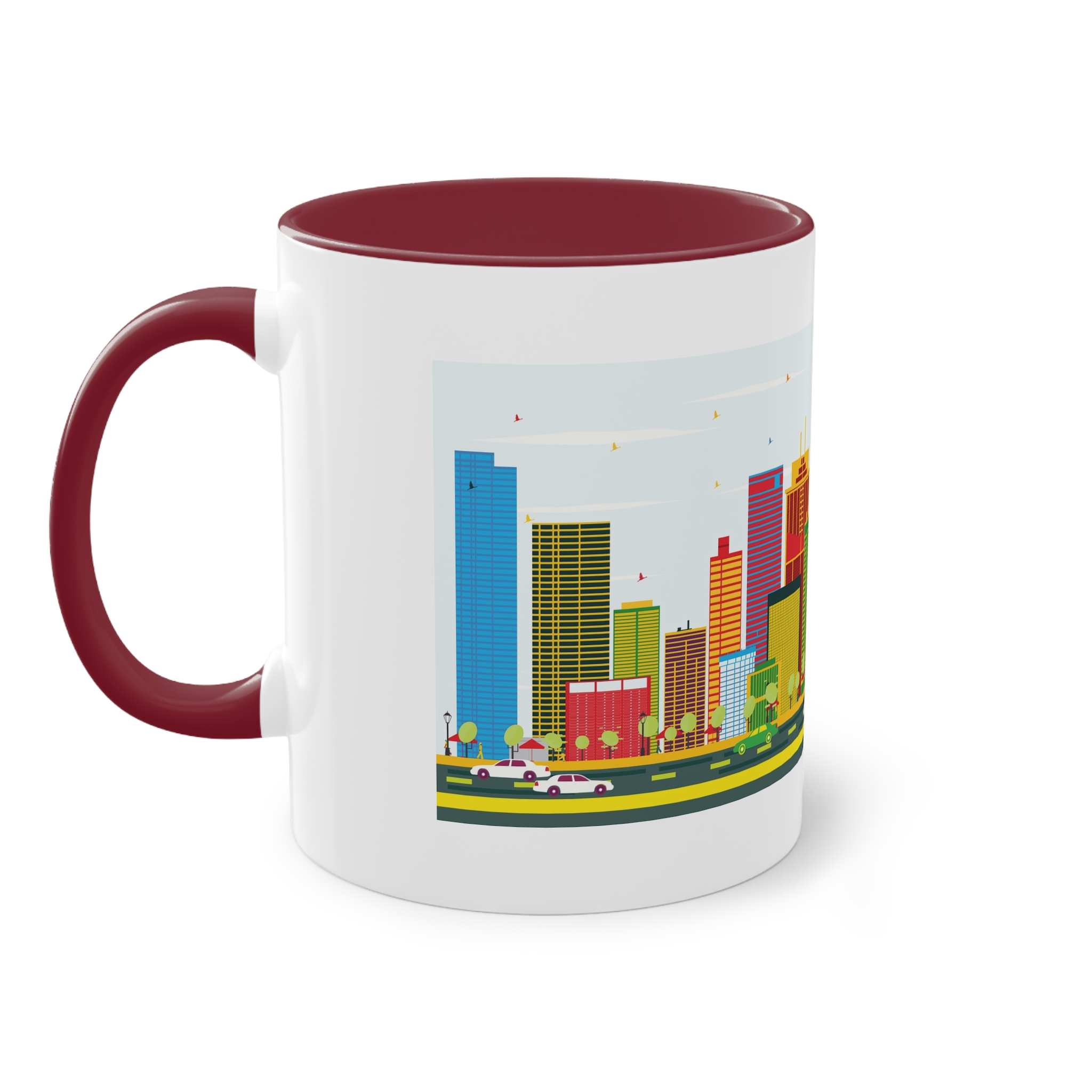 Panama Color Two Tone Coffee Mug 11oz - Image 7