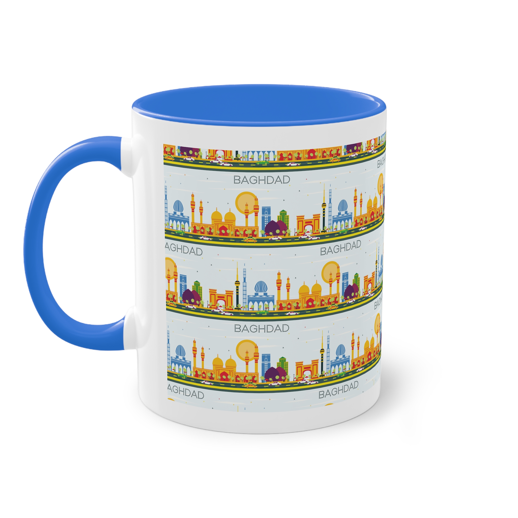 Baghdad Color Two Tone Coffee Mug 11oz - Image 39
