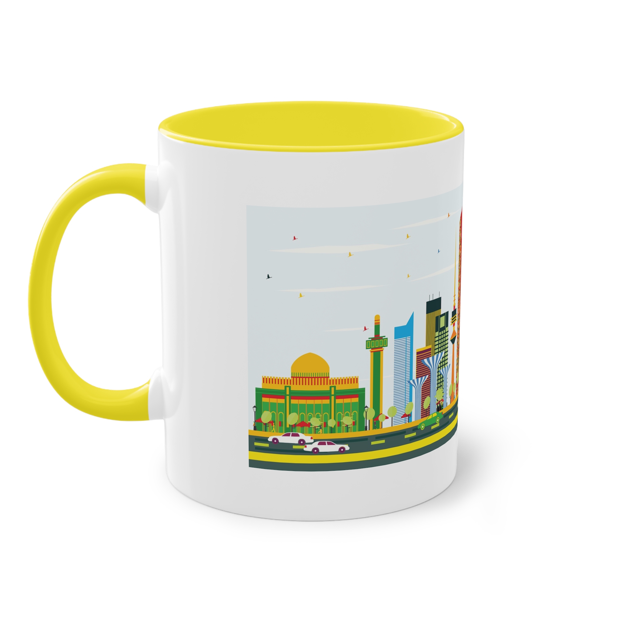 Kuwait Color Two Tone Coffee Mug 11oz - Image 23